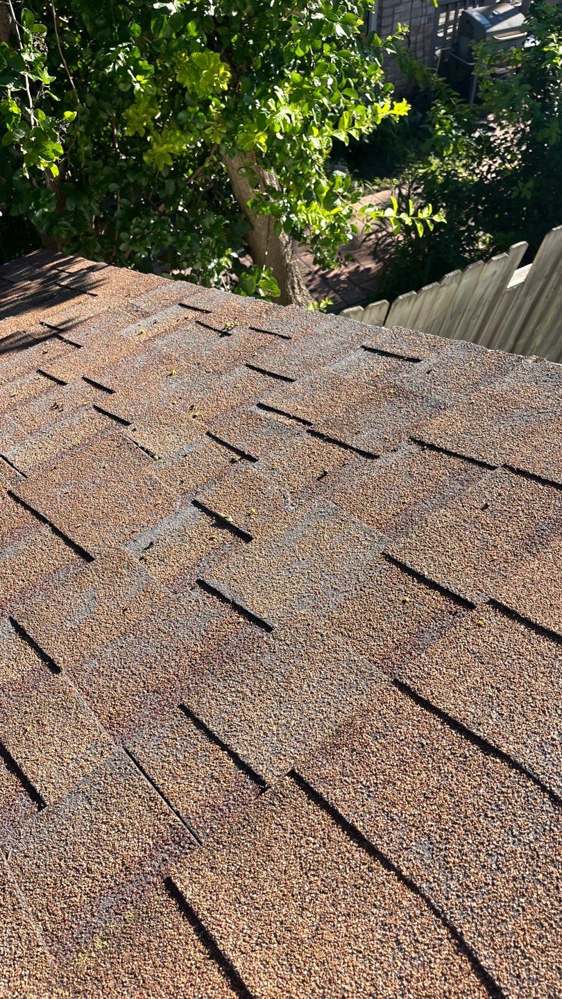 Full Roof Replacement using Certainteed Landmark Weatherwood by Galvan Roofing and Construction