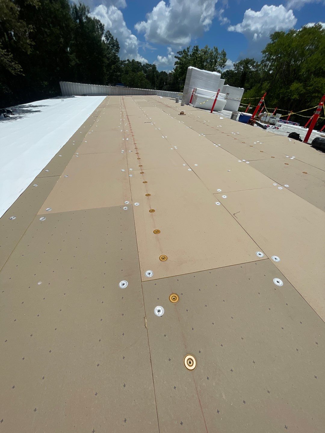 Commercial Recovery TPO Roof by First Due Roofing