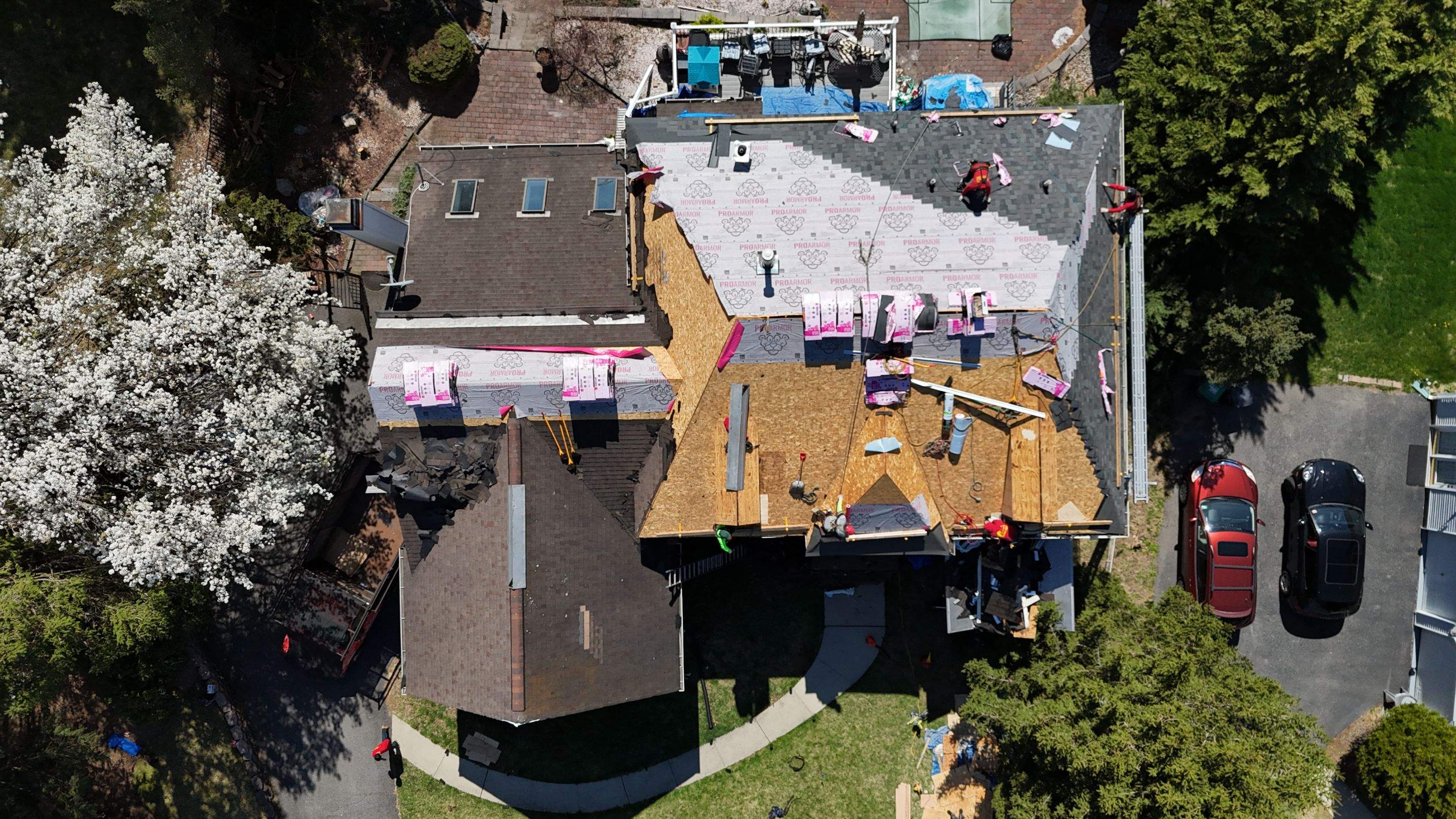 Roof Project in Stewartsville, NJ by All State Home Improvement Inc.