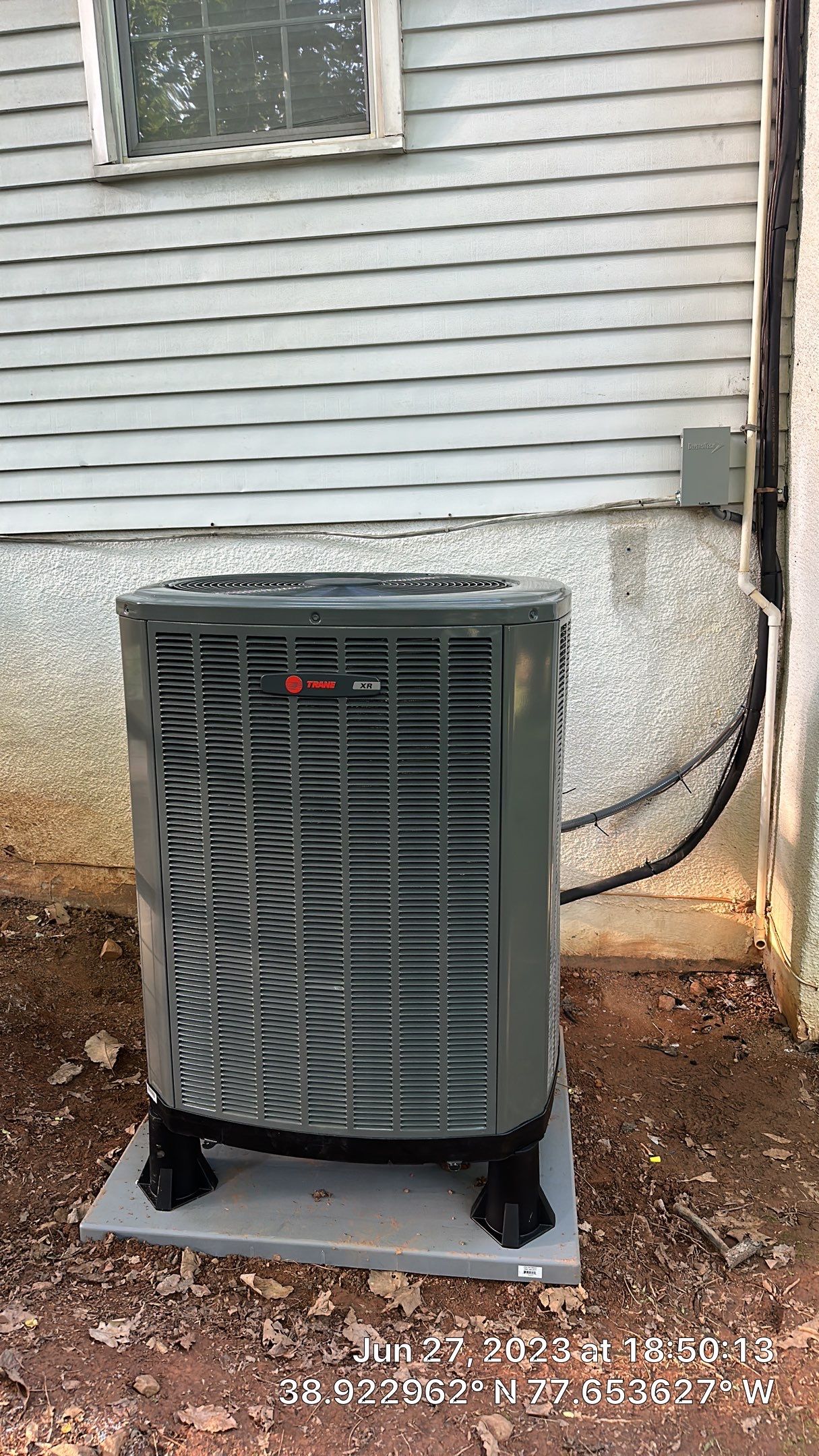Central Air Conditioning Installation using Trane by Pro Sky Services