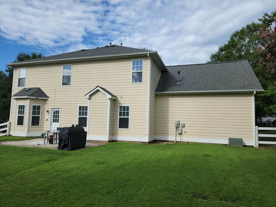 Gutter Cleaning using cleaner by G&H Home Tech Pros LLC