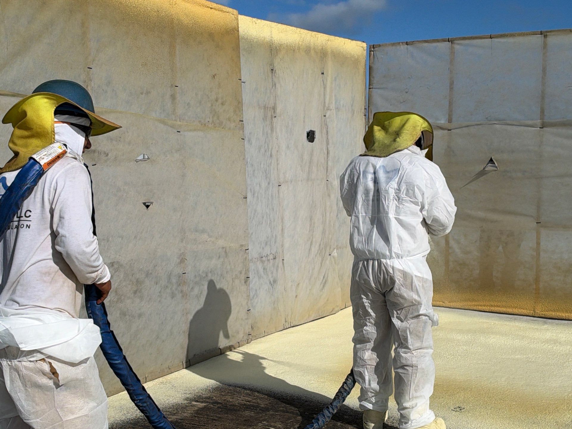 Fort Lauderdale Commercial Roof Restoration with Spray Foam and Silicone Coating by Roof King LLC