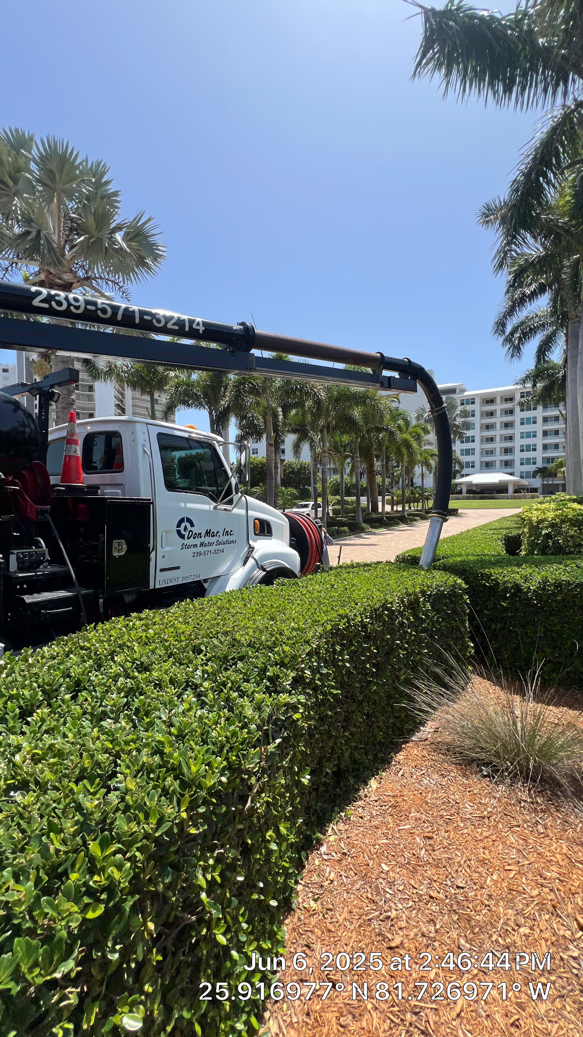 Marco Island Condo Stormwater System Maintenance by Don Mar, Inc. Storm Water Solutions