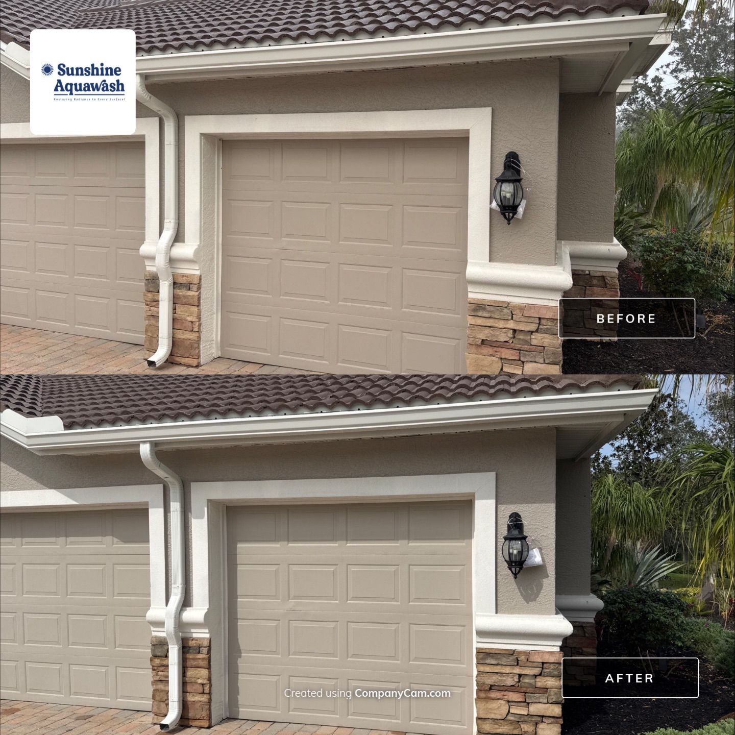 🏡 House Wash, Screen Enclosure & Travertine Pool Deck Cleaning – River Wilderness, Parrish, FL ✨ by Sunshine AquaWash