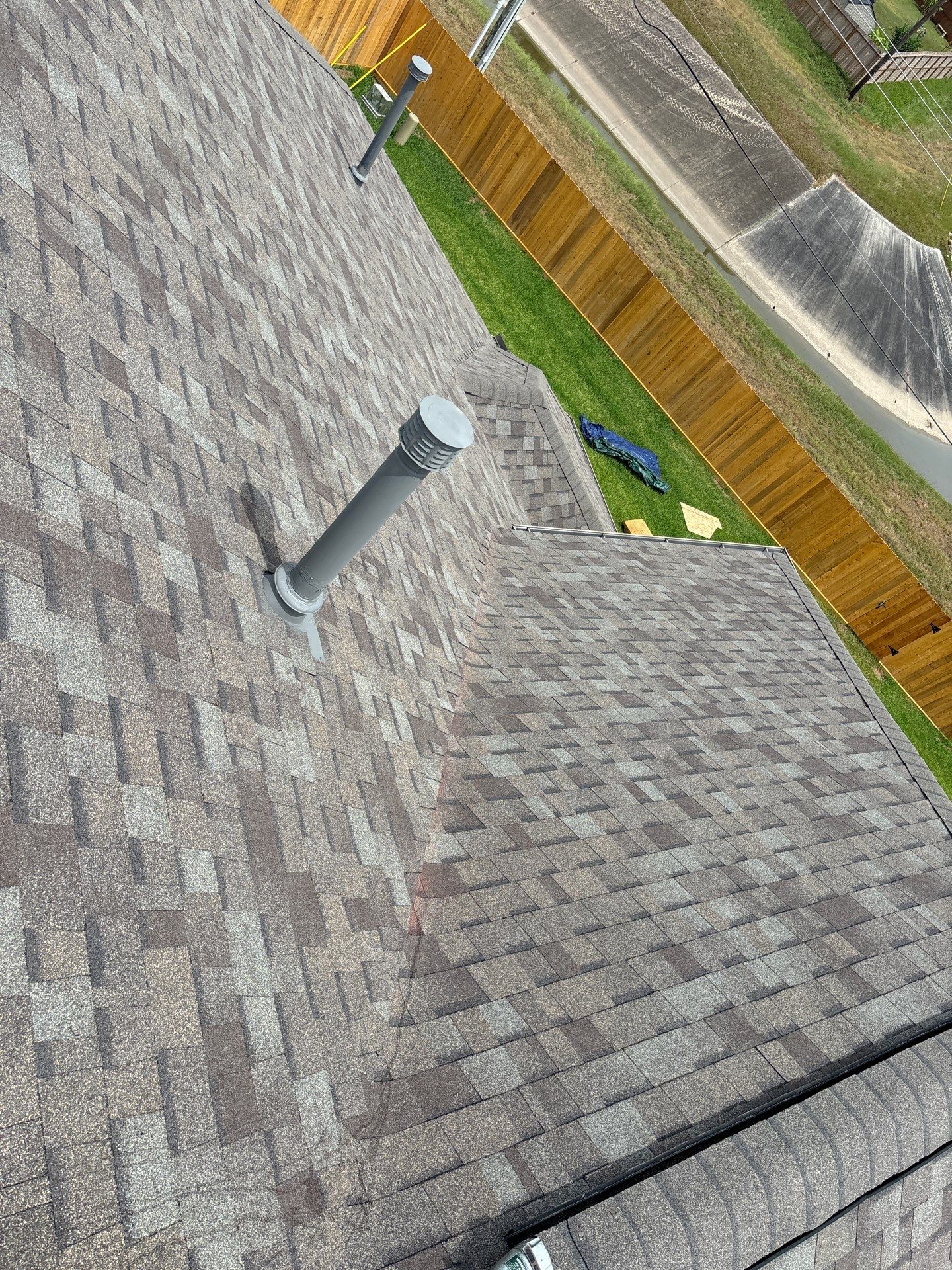 Residential Roofing Installation using Owen's Corning Duration (Lifetime) Shingles by Roof Repair Company
