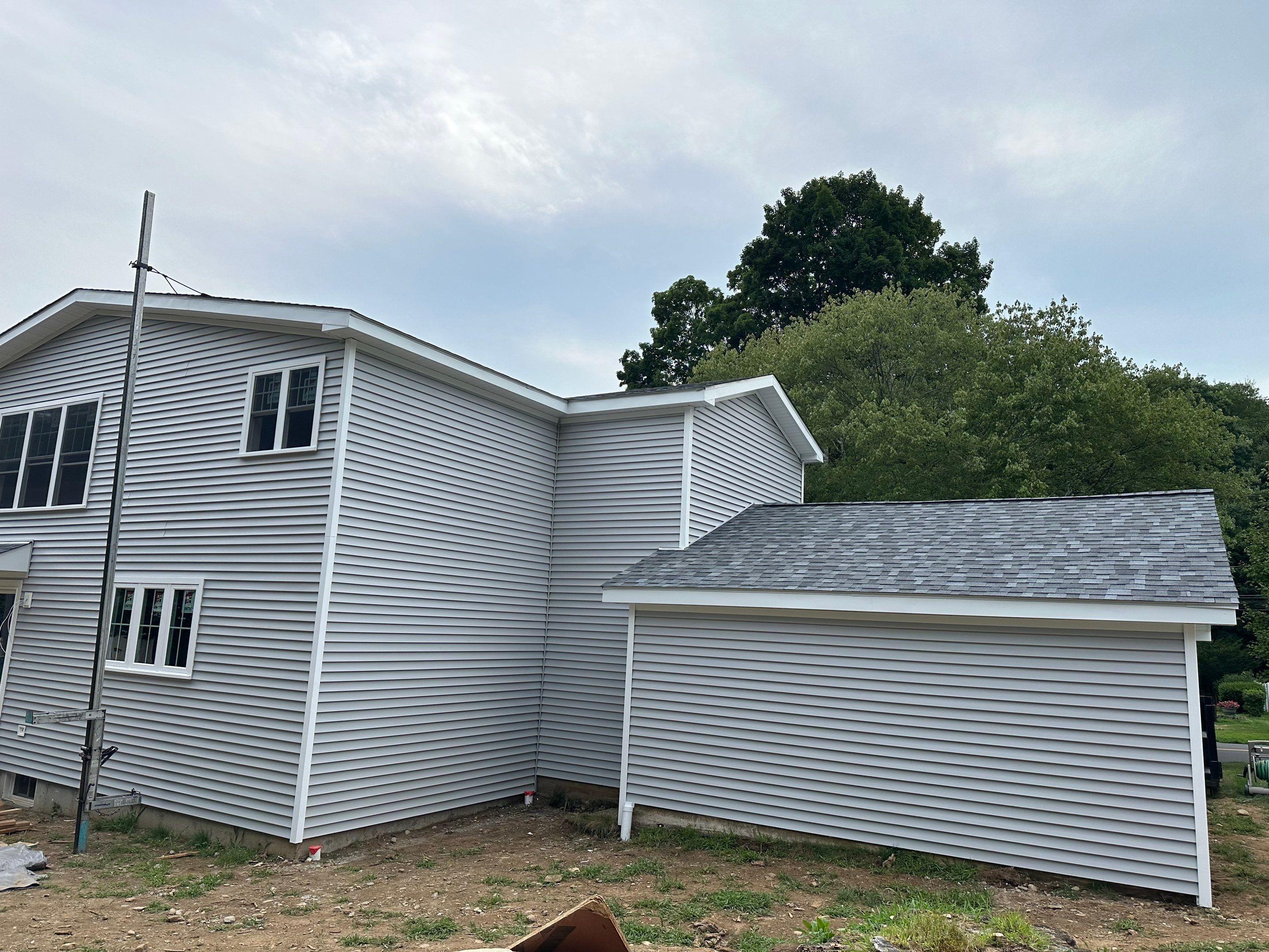 Residential Roofing Installation using Owens Corning TruDefinition Duration AR - Slatestone Gray by A Plus Exterior