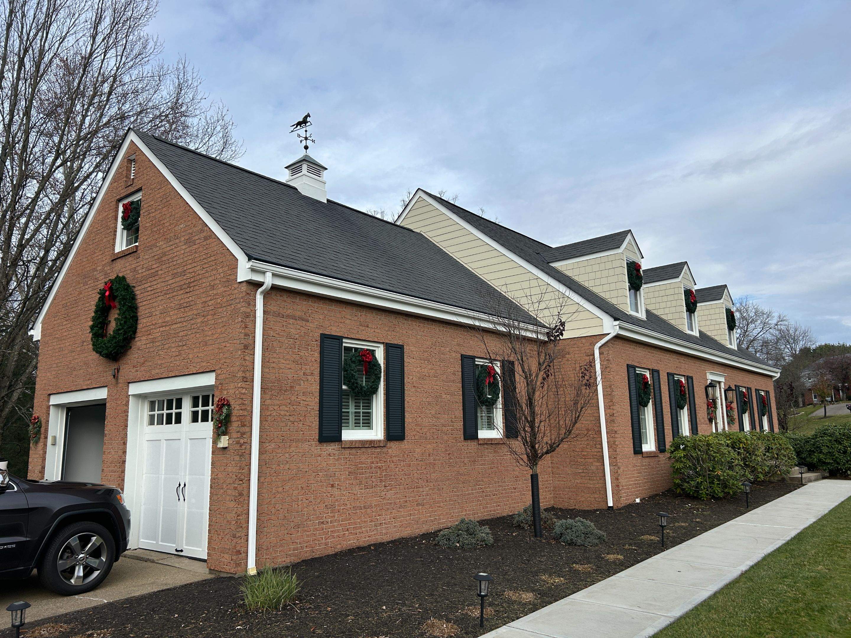 James Hardie in Navajo Beige Home Renovation at Sewickley by Ideal Siding Pittsburgh