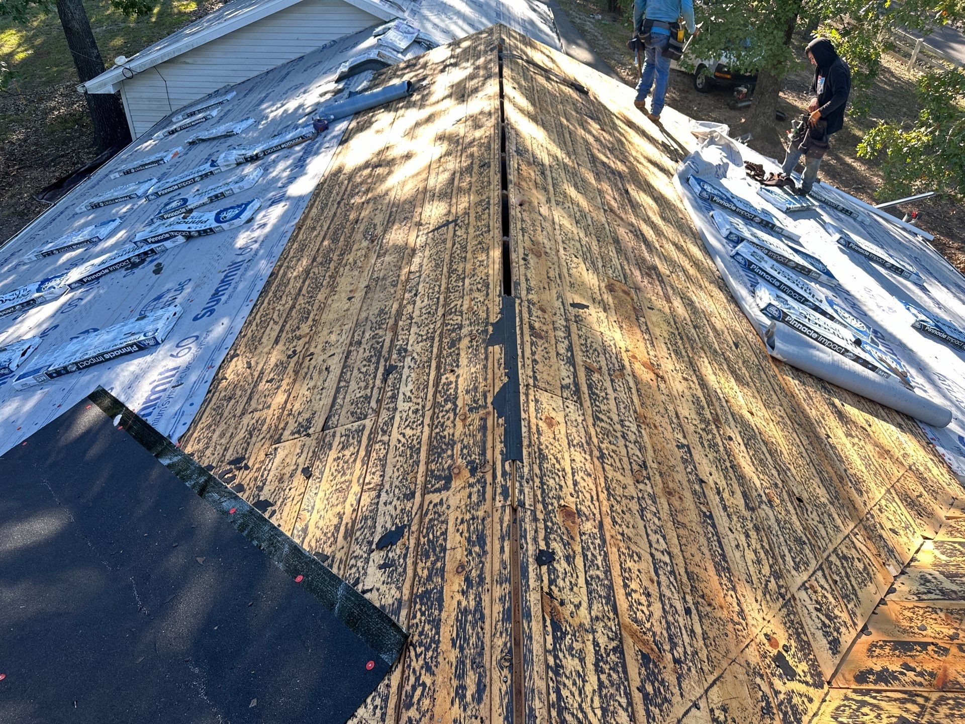 Residential Roofing + Gutters & Downspouts Install  by Titan Commercial & Residential Roofing 