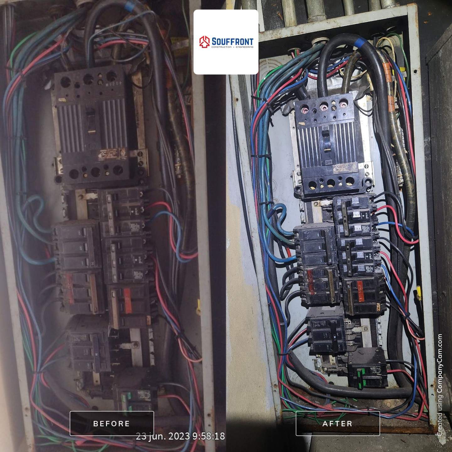 Electrical Panel Double Tap Repair - Miami, Fl by Souffront Construction & Engineering