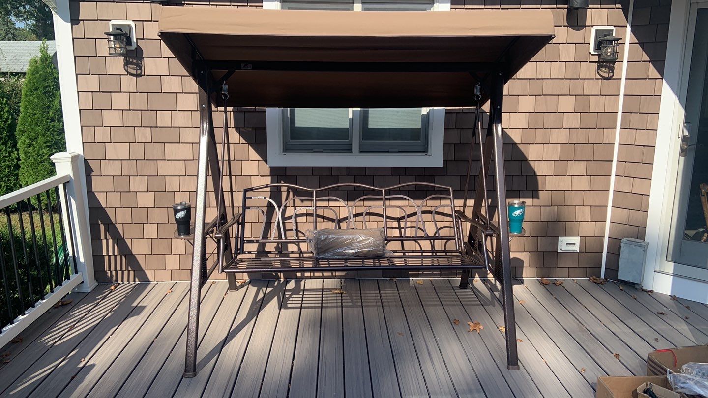 Porch Swing Assembly using Swing by A1 NERDY HOMES LLC