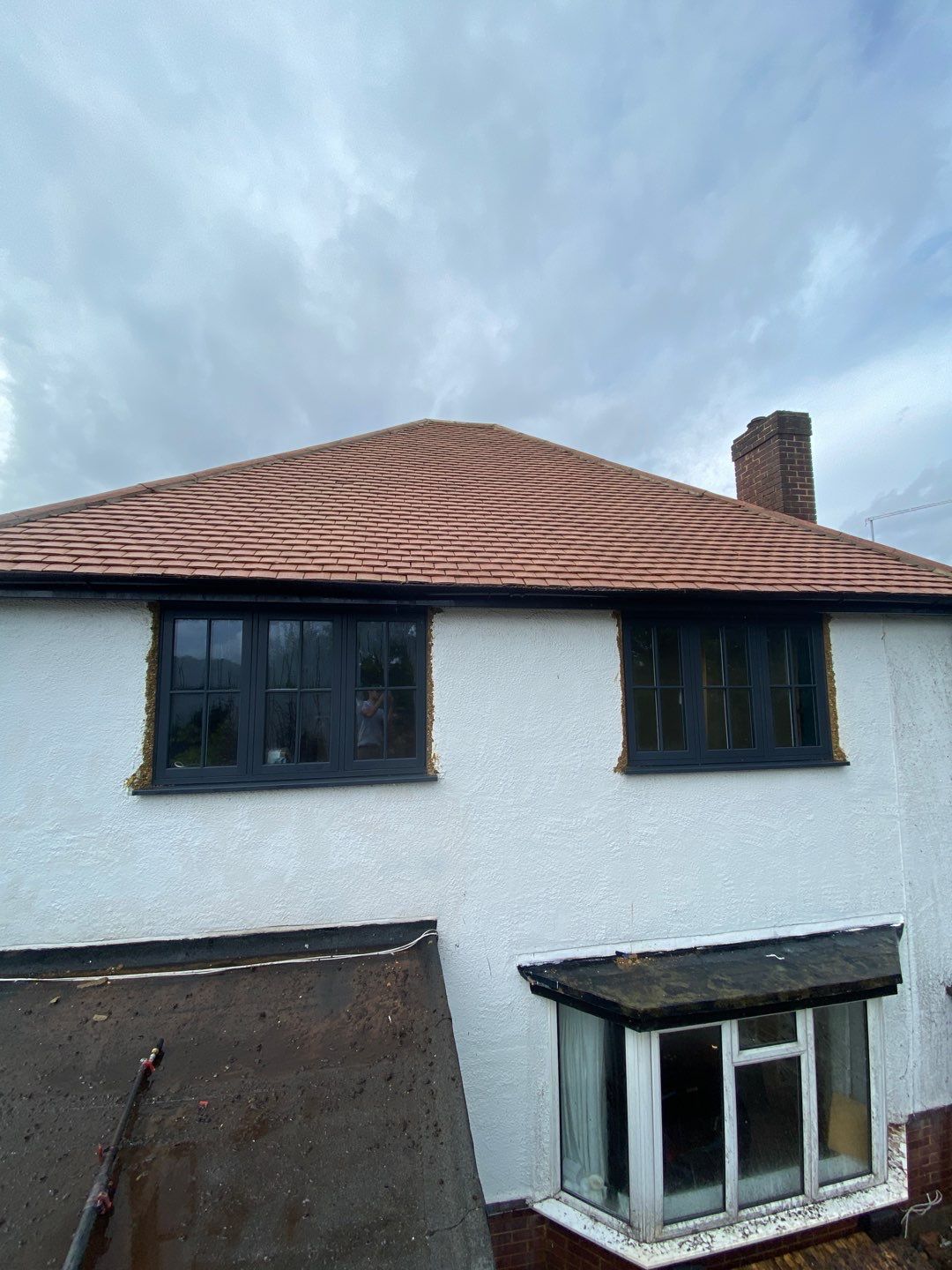 Roof Clean  - Moss Removal - Gutter Clean using Honda 15lpm Low Pressure Washing Machine by Ges Exterior Cleaning ltd