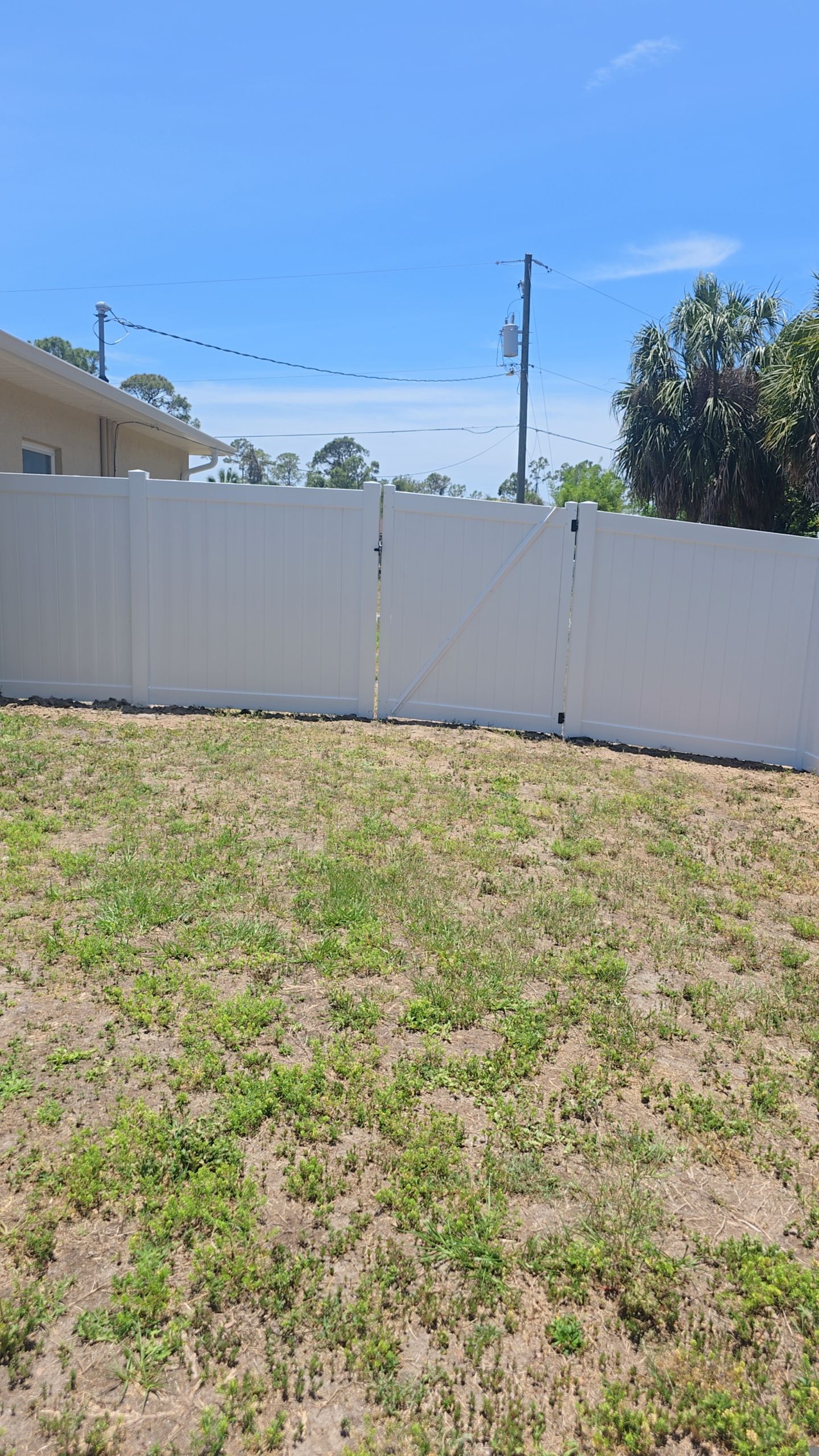 Vinyl Fence in North Port by True Fence LLC