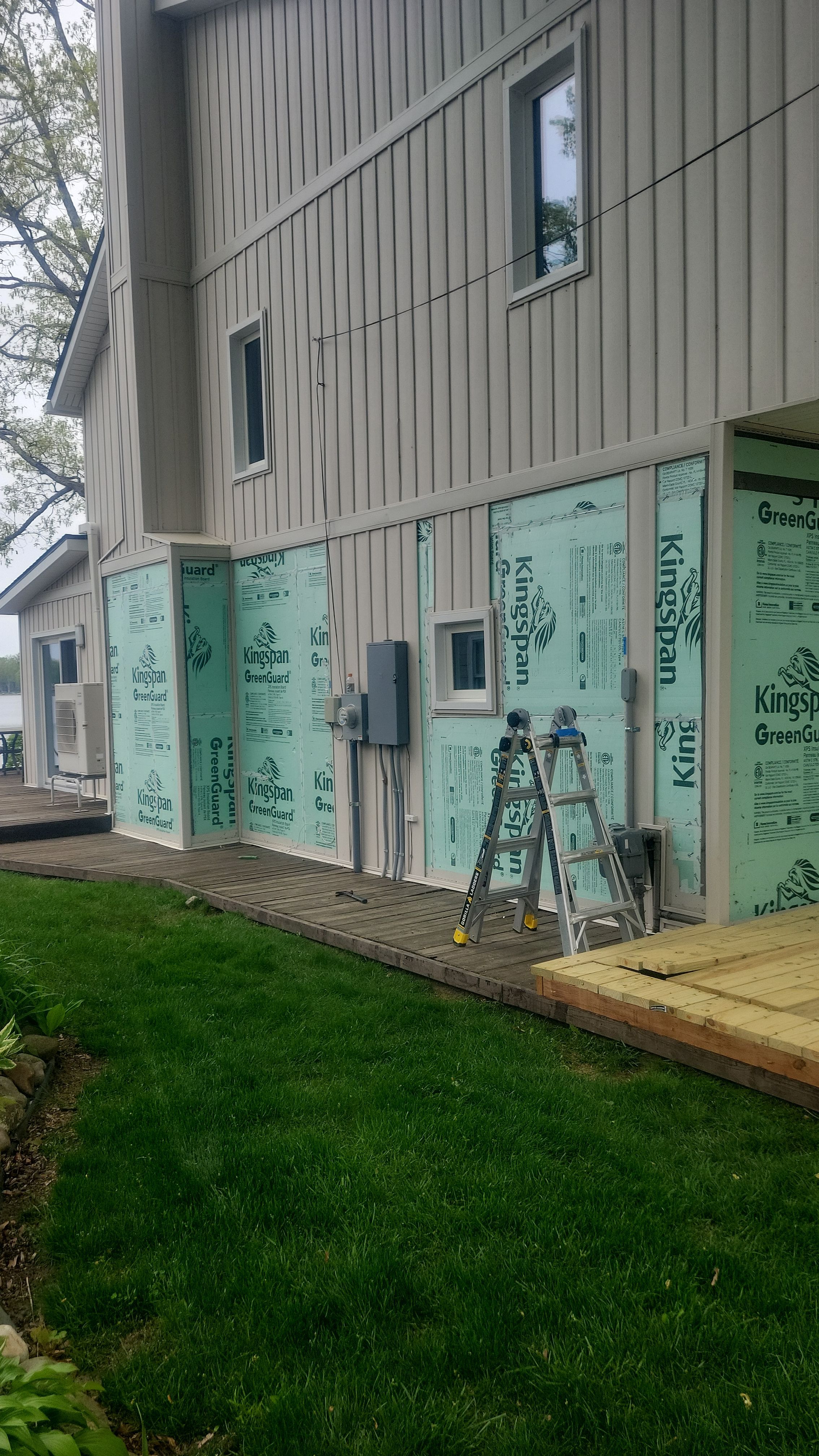 Siding Replacement using CertainTeed Board & Batten by 180 Contractors