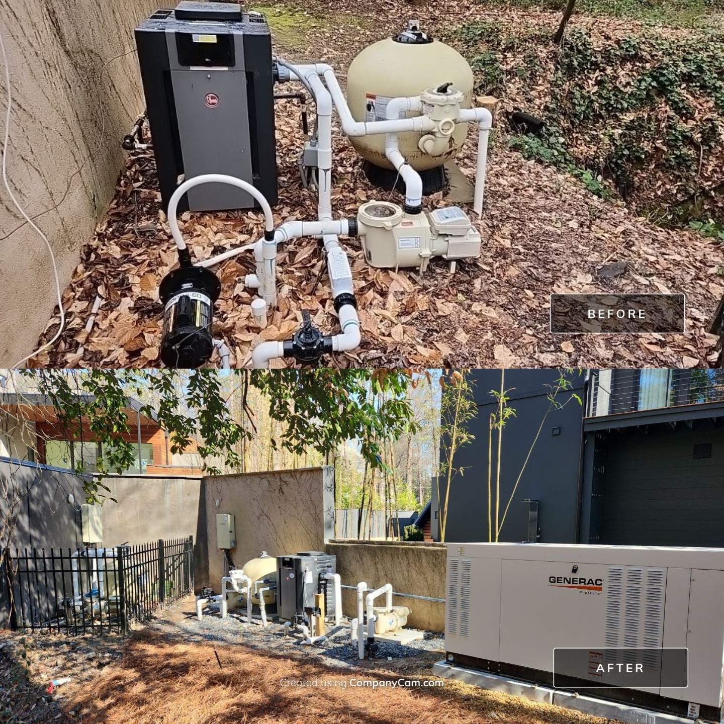 Backyard Renovation and Spa addition  by Aquarama Pools and Spas