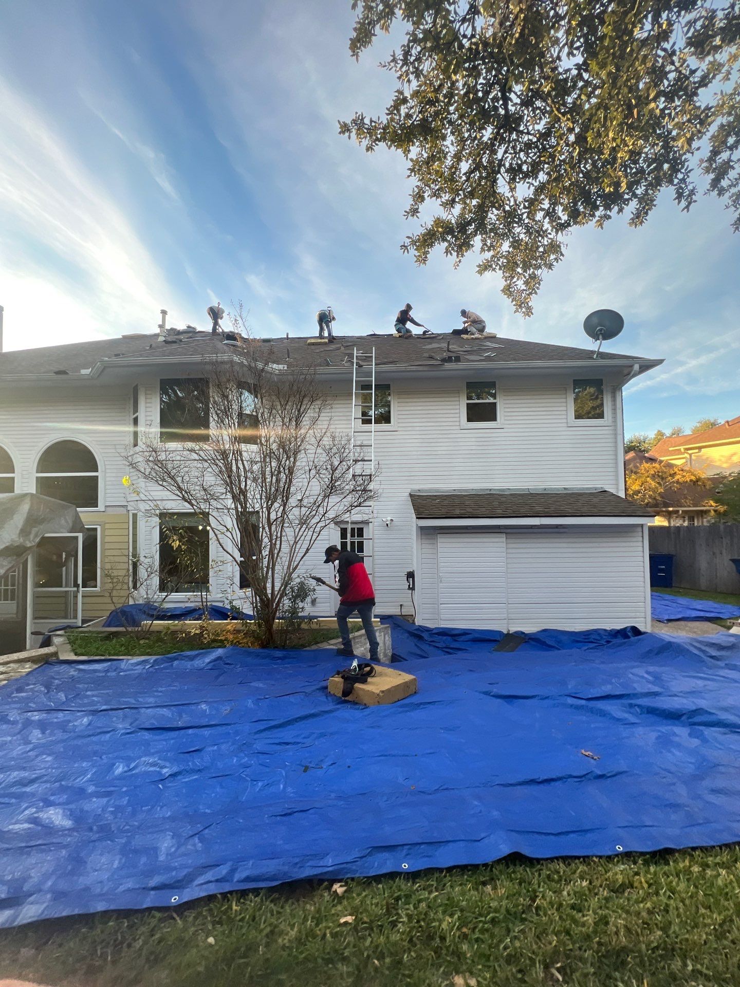 Project in Austin by Rhino Roofing and General Contracting, LLC