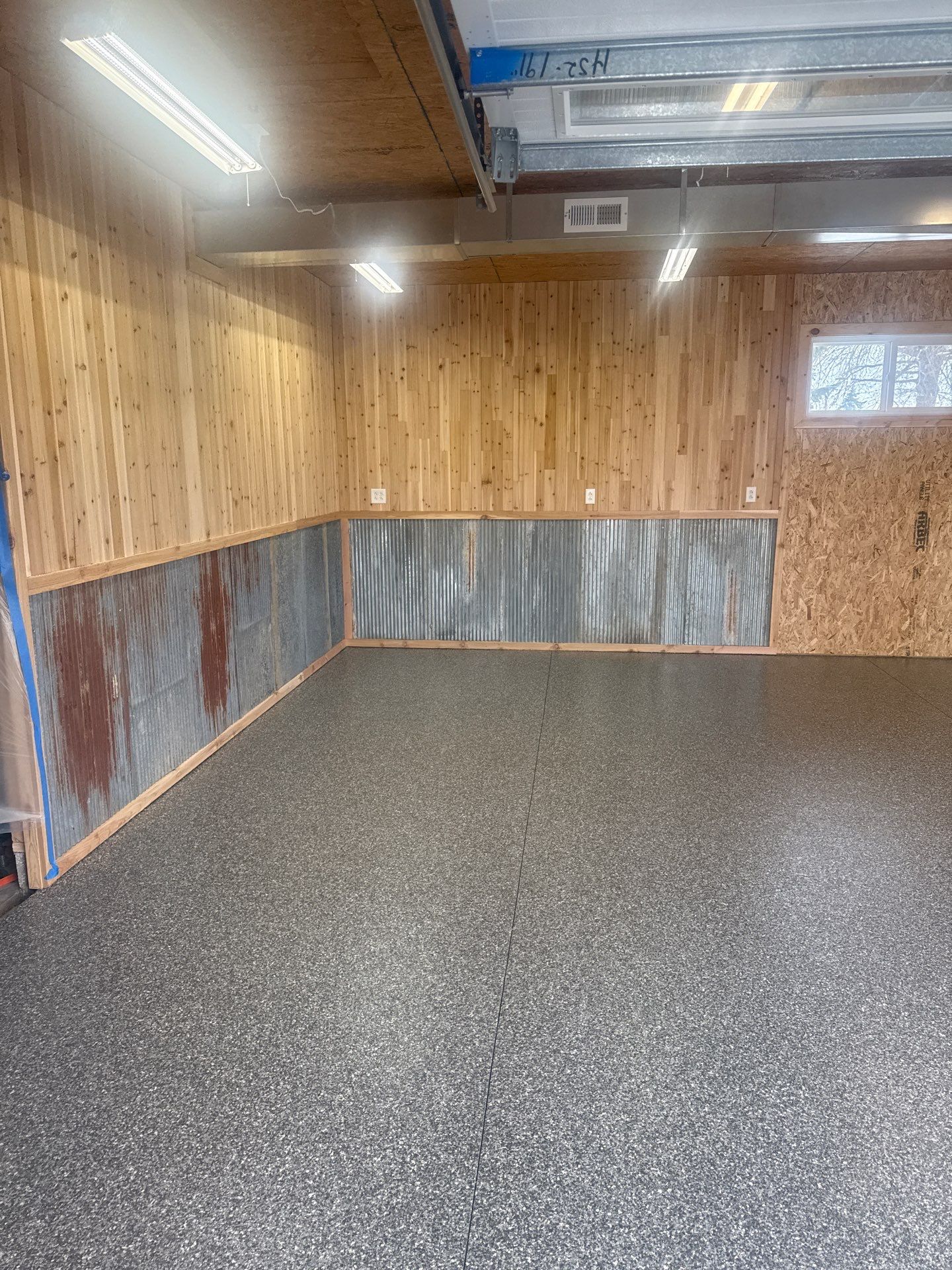 Silvercreek Flake on this Beautiful Transformation by Revival Concrete Coatings