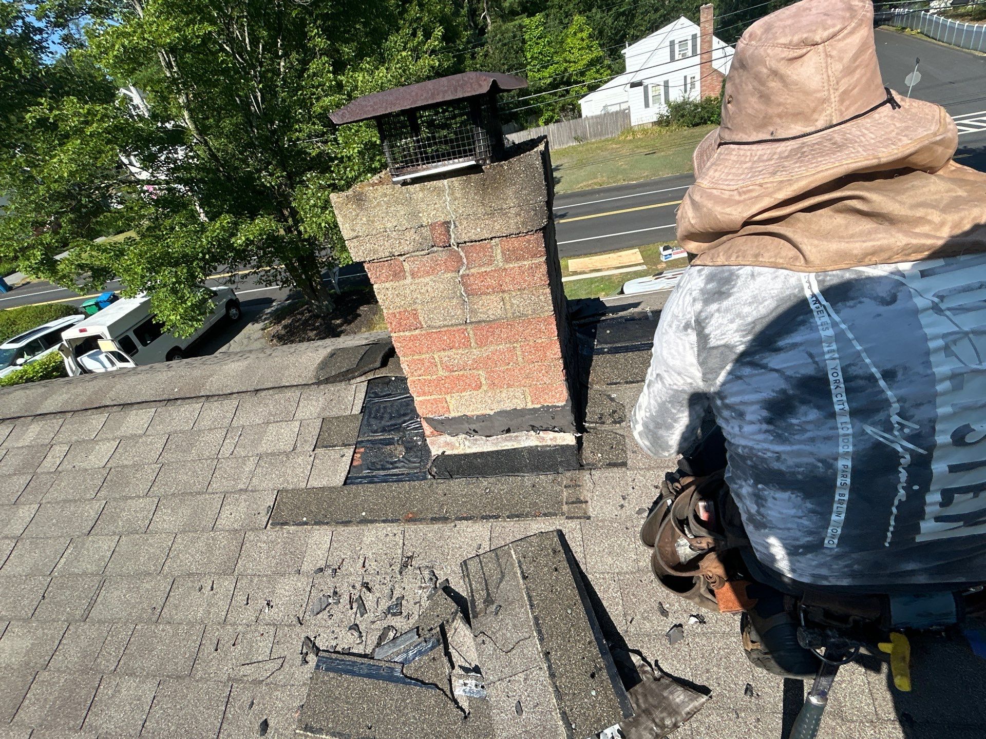 Chimney Flashing, Siding & Roof Leak Repair by Mighty Dog Roofing of Greater Middlesex County
