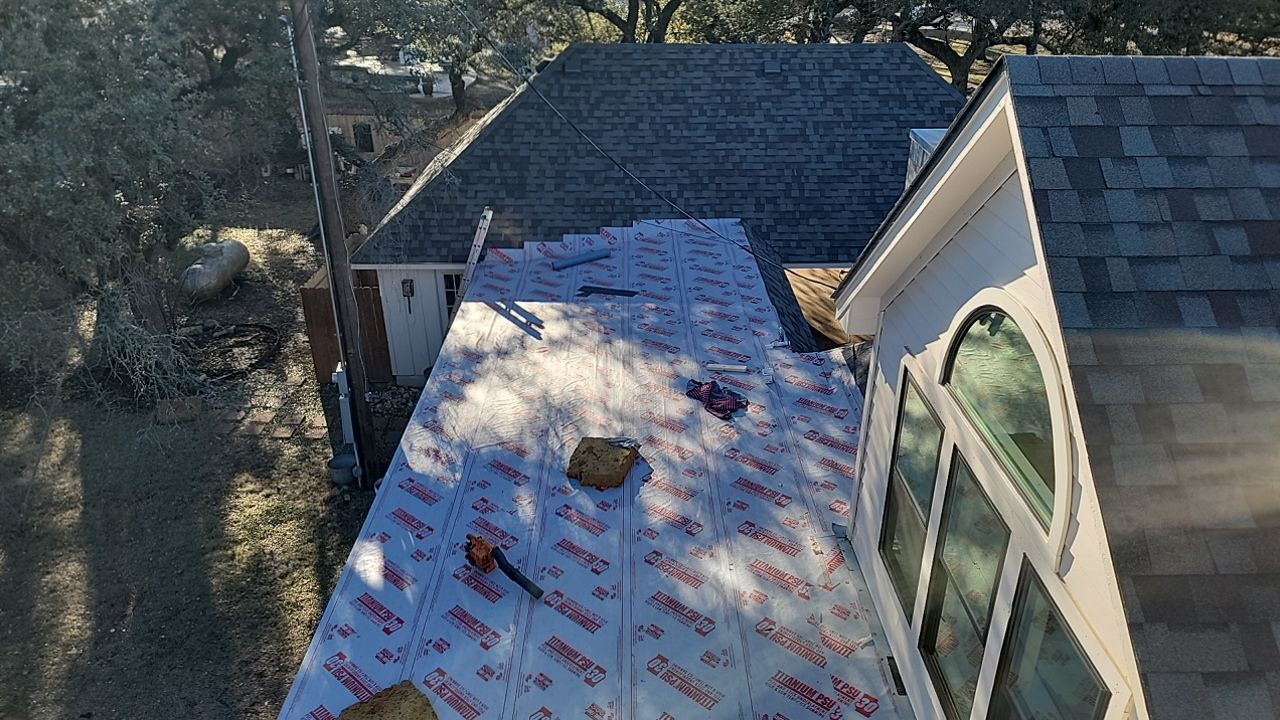 Residential Roof Replacement using Owens Corning Duration by Action Exteriors Austin