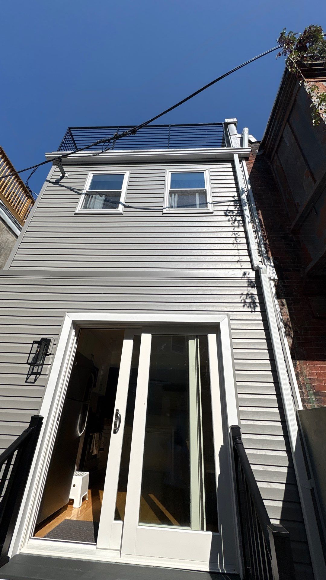 Back Wall & Fiberglass Roof deck Remediation by Philadelphia Quality Roofing