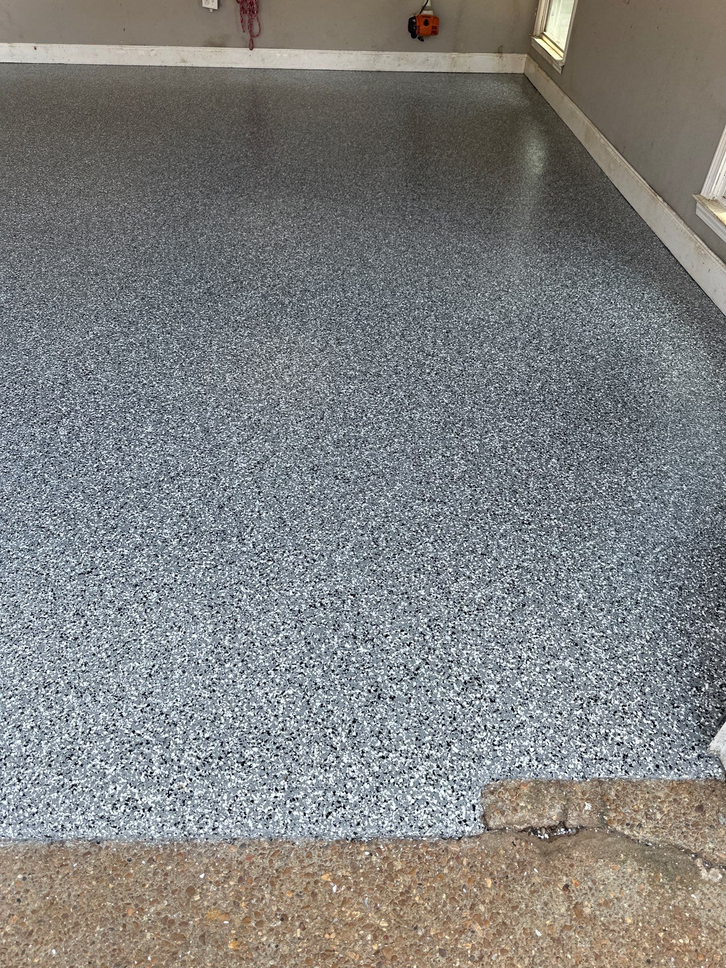 Garage Floor Coating using Wombat by My Garage Floor Guys