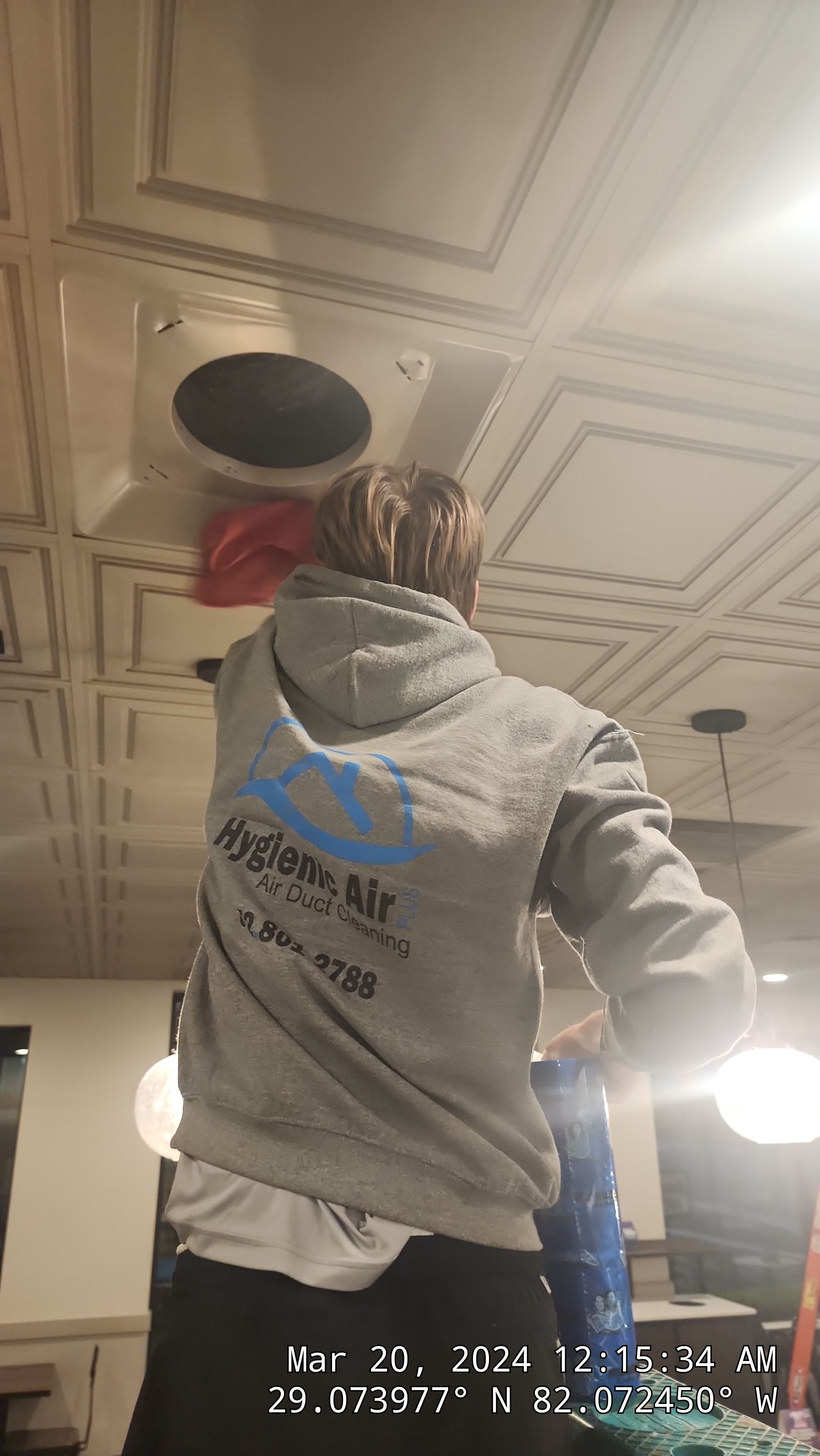 Air Duct Cleaning at Taco Bell by Hygienic Air, Inc