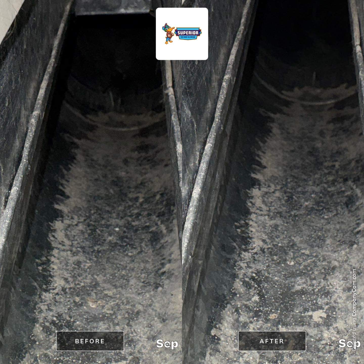 Air Duct Cleaning With a Vacuum Truck in Grove City, PA by Superior Air Duct Cleaning