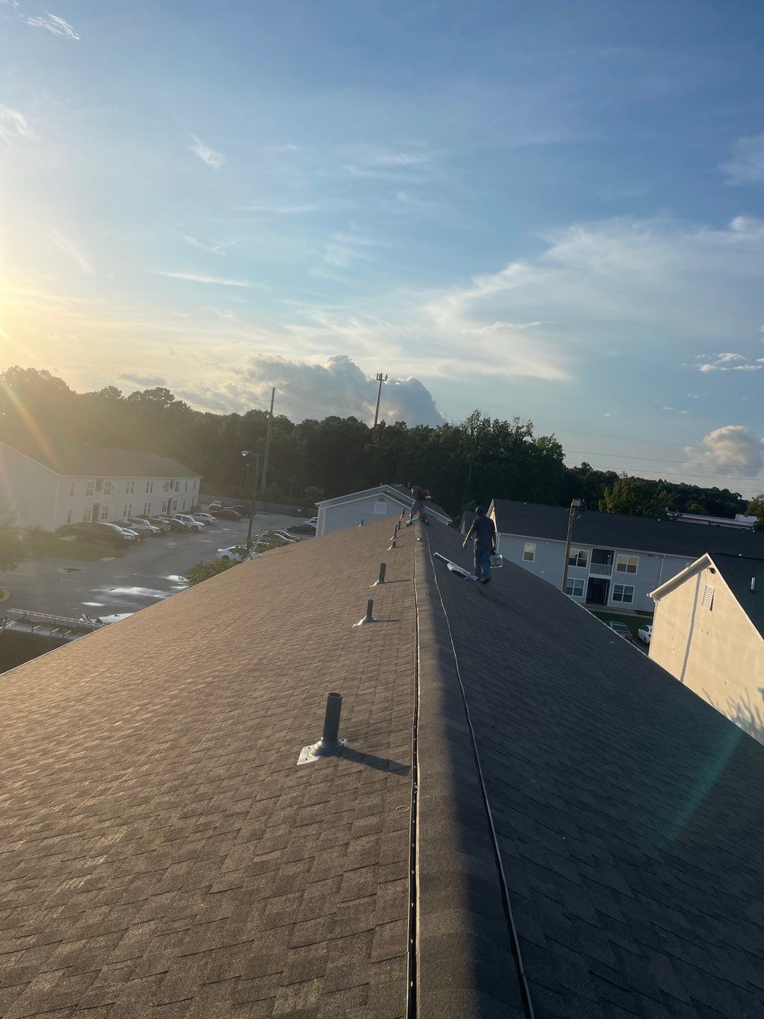 Residential Roofing Installation using Roof Replacement by American Roofing & Construction LLC