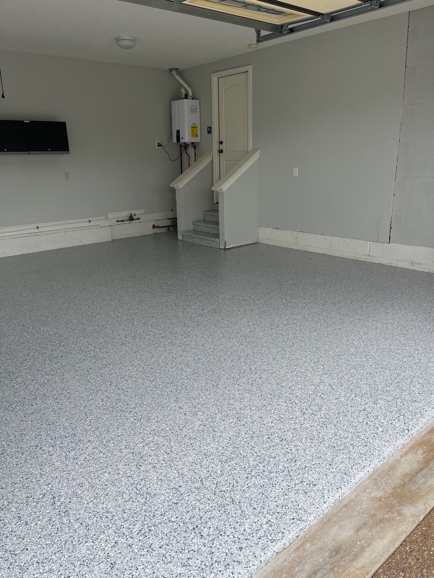 Garage Floor Coating using Tidal Wave by My Garage Floor Guys