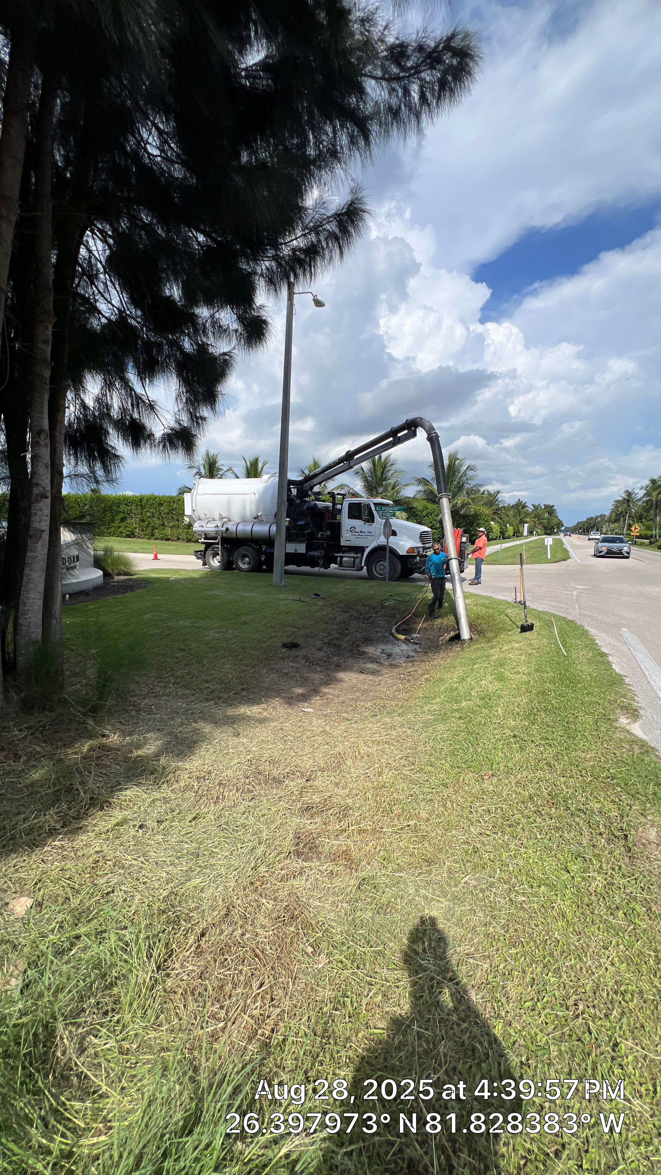 El Dorado/Coconut Rd Culvert Cleaning by Don Mar, Inc. Storm Water Solutions