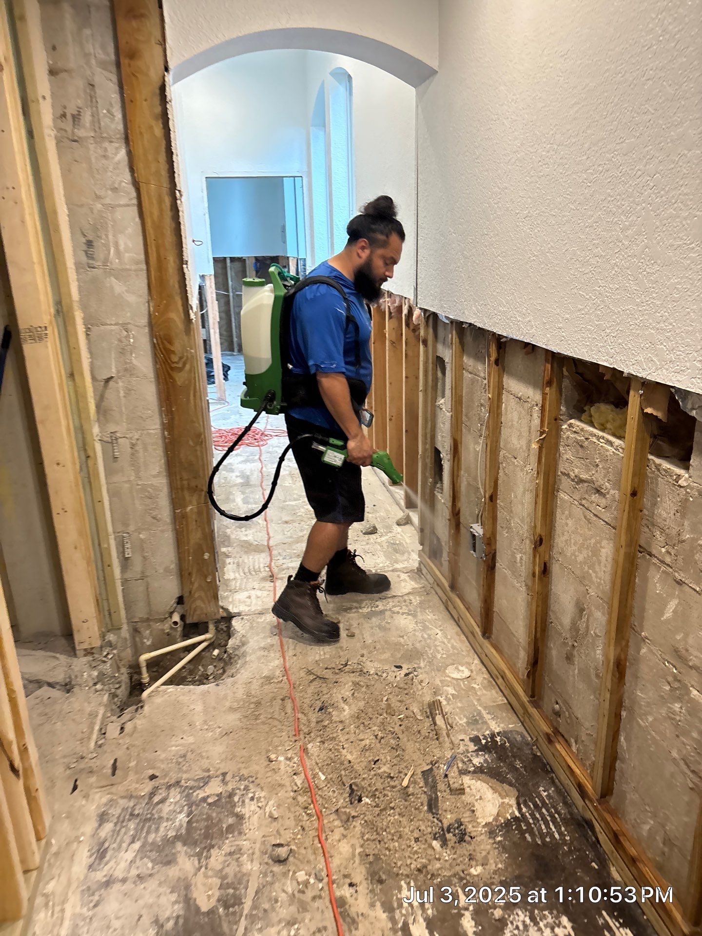 Mold Damage Restoration In Dunedin, Florida by Ampm Restoration Services