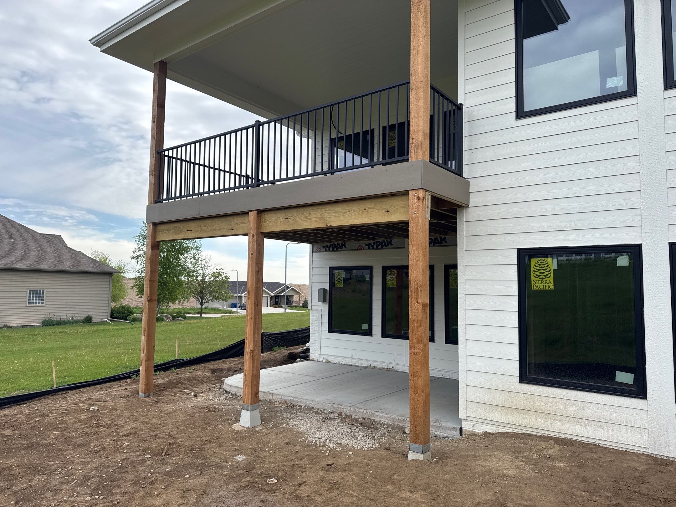 Composite deck using Timbertech by EAGLE EYE ENTERPRISES
