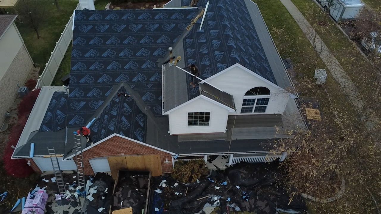 Project in Lockport by AJ Exteriors & Roofing Inc.