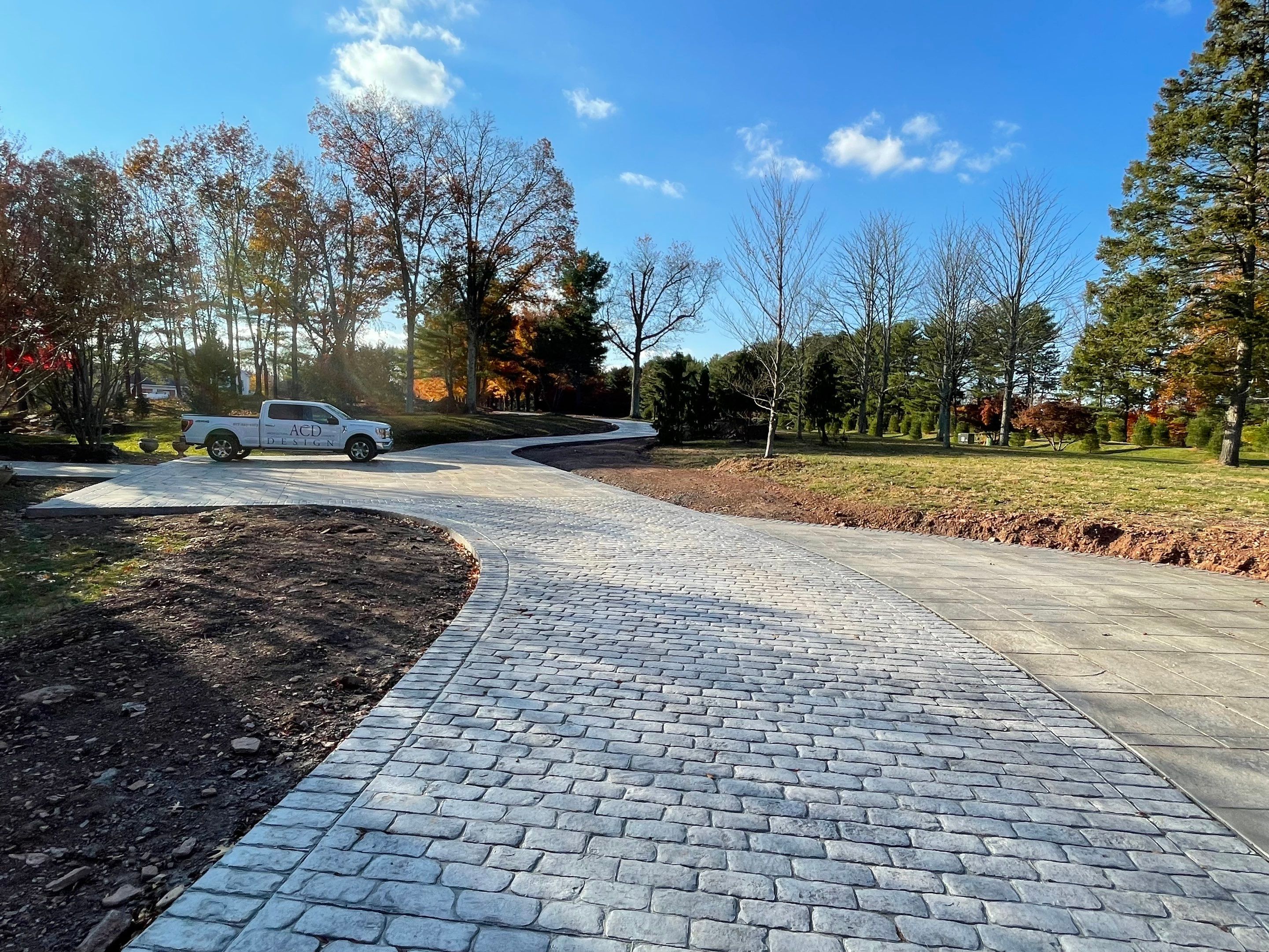 Custom Decorative Concrete Driveway by Architectural Concrete Design