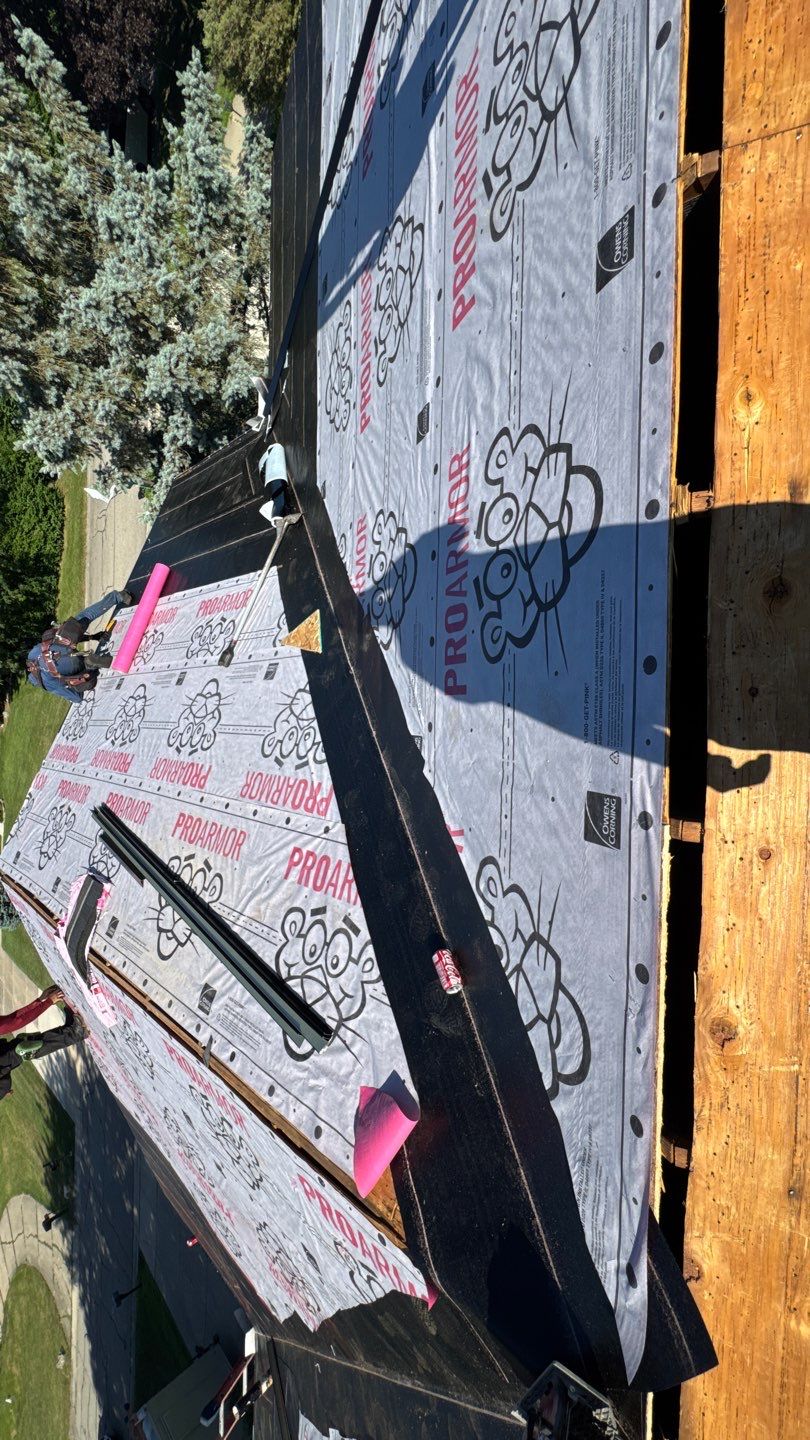Roof Replacement using Owens Corning Onyx Black by 180 Contractors