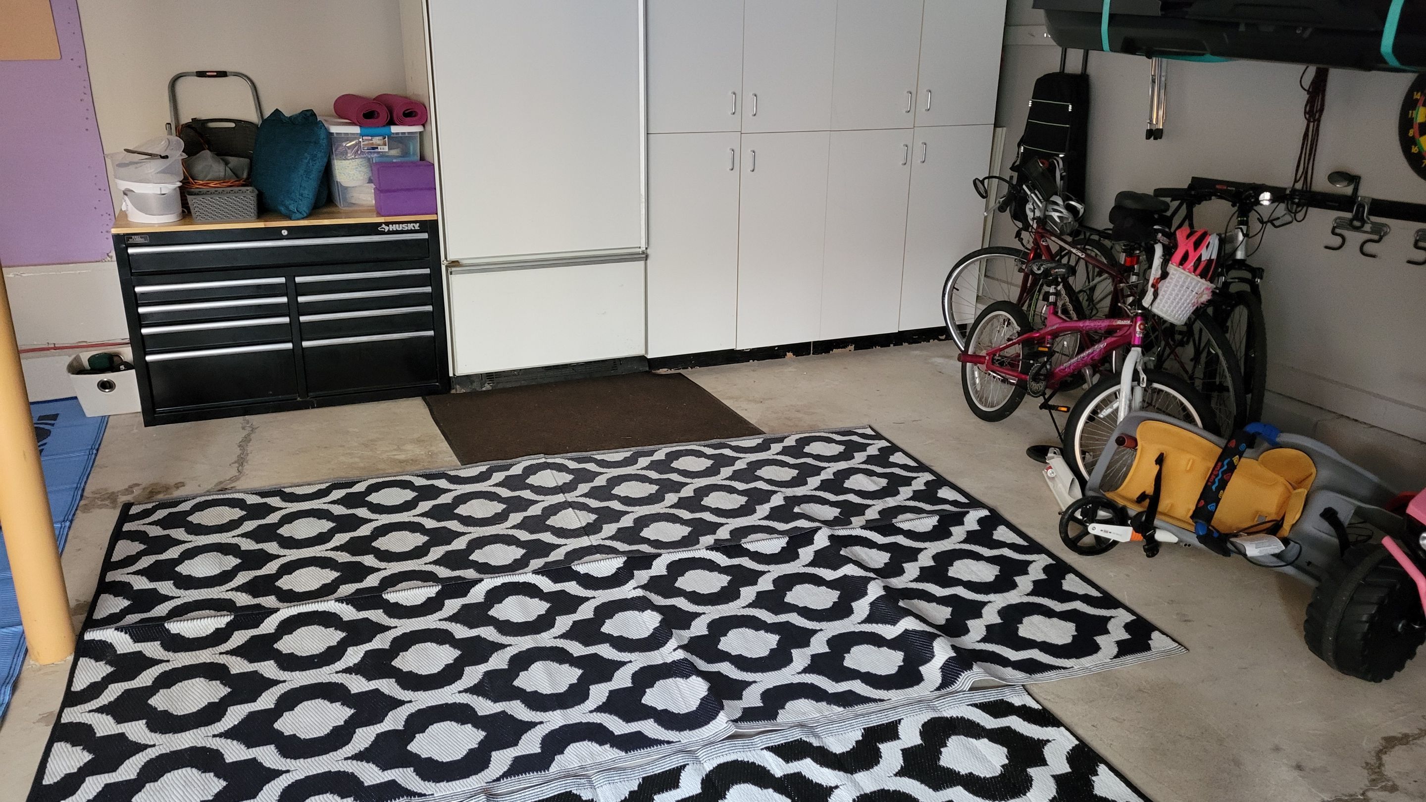 Garage Floor in Domino by Spectrum Painting, LLC