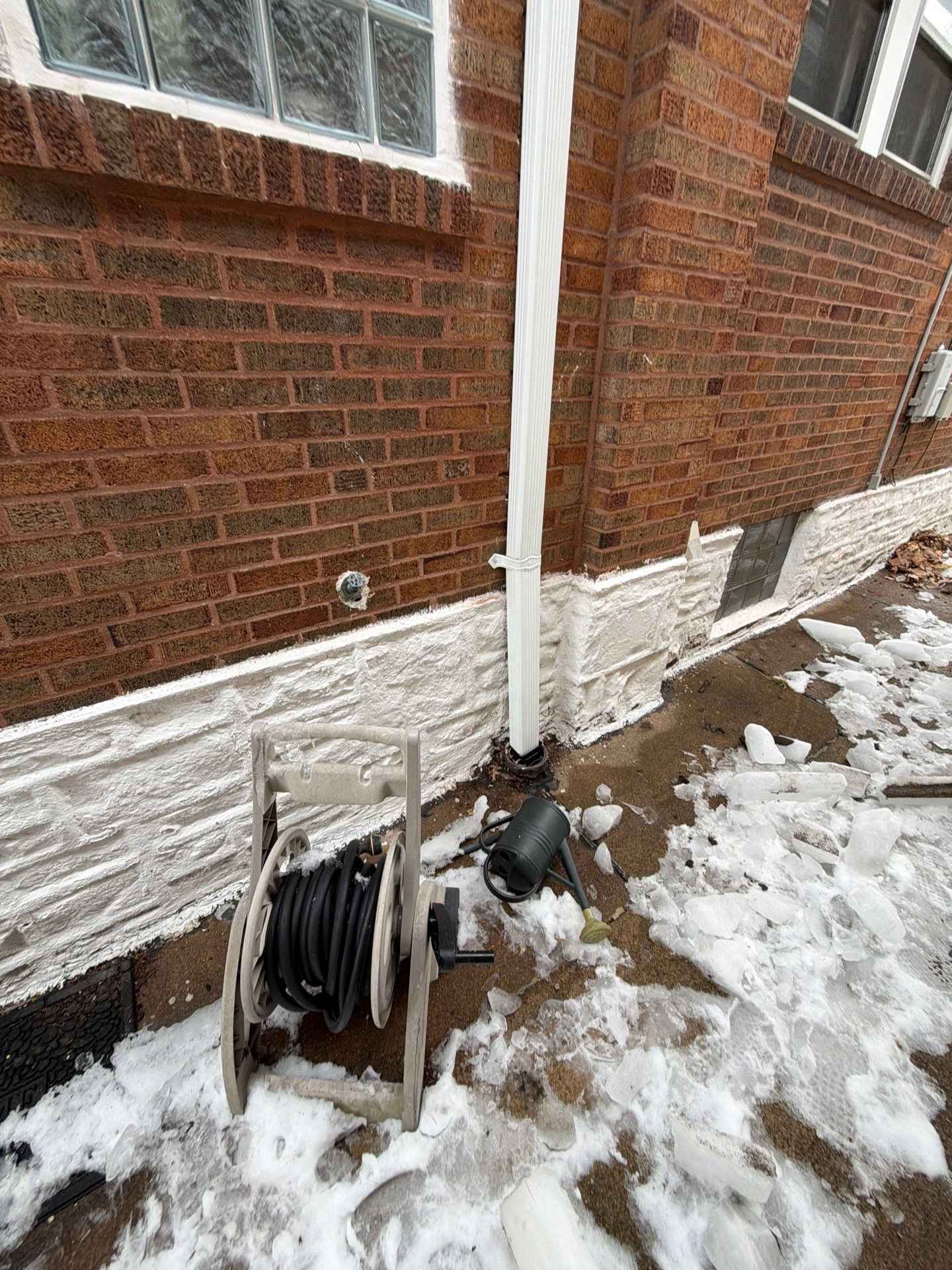 Holly Hills Storm Restoration: Soffit Repair & 6" Gutter Upgrade (South St. Louis) by Acute Roofing And Exteriors