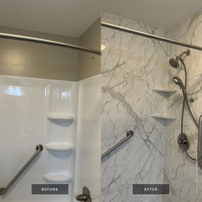 Tub to Walk In Shower