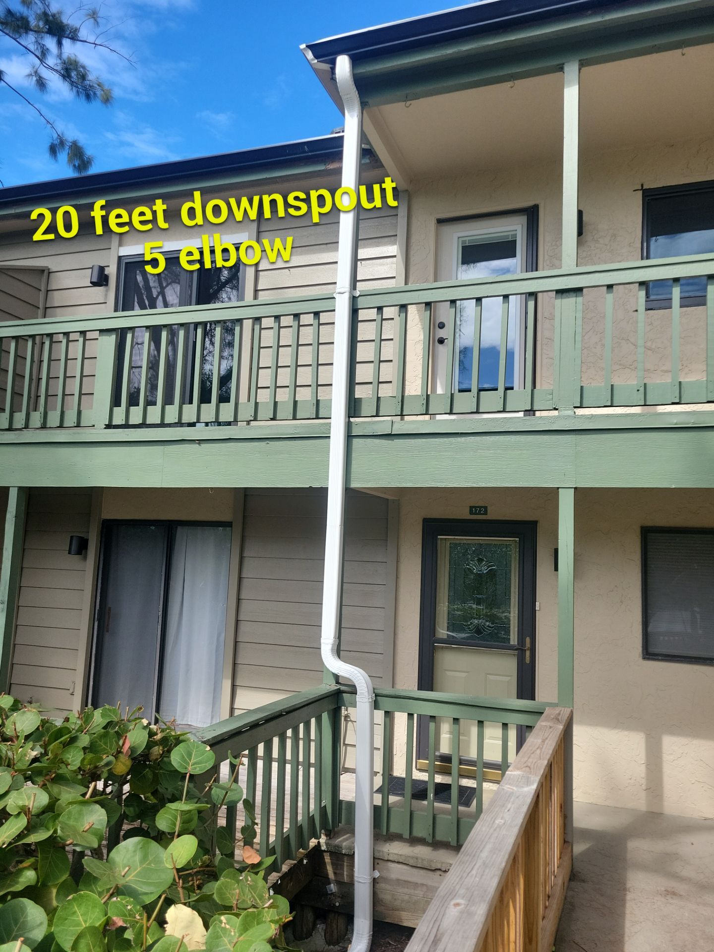 White Gutters Repair and Installation in Sarasota FL by Gutter Professors