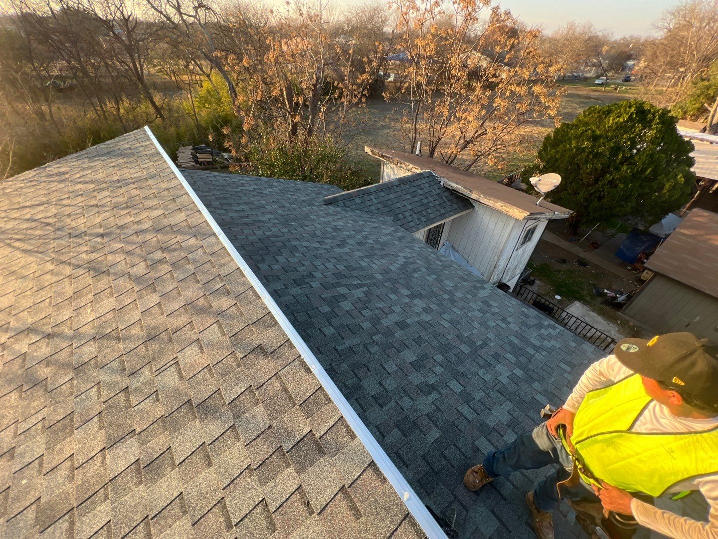 Estate Gray Shingles by Reimagine Roofing
