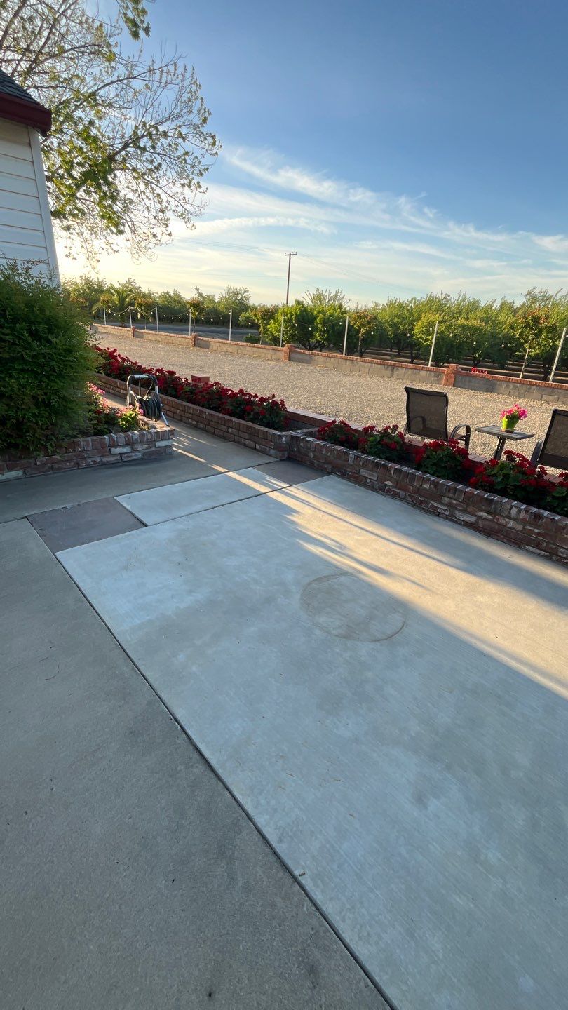 Outdoor Concrete Coating in Hughson by Lancaster Painting