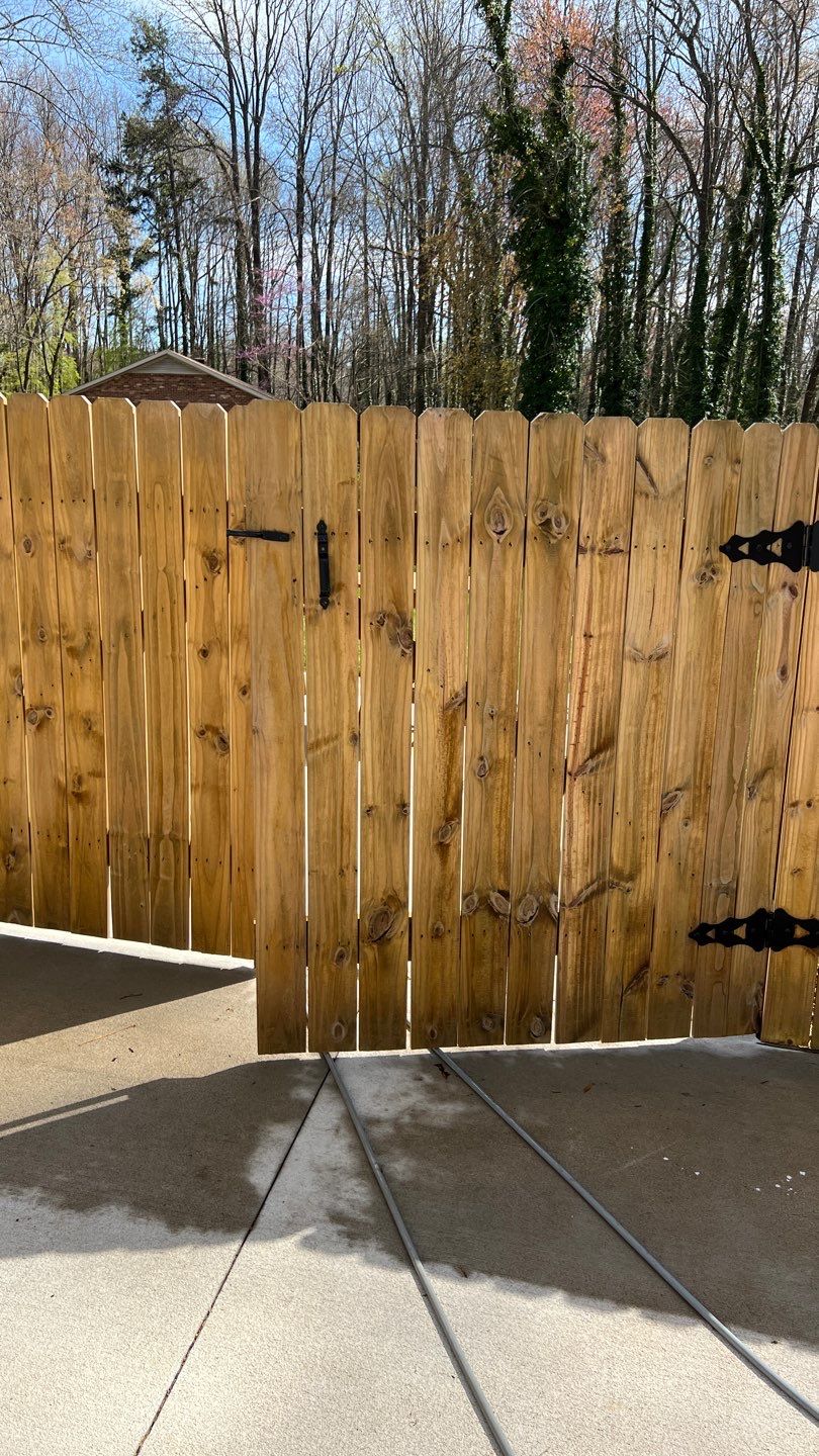 Fence using Wood Sealant by DuraSeal