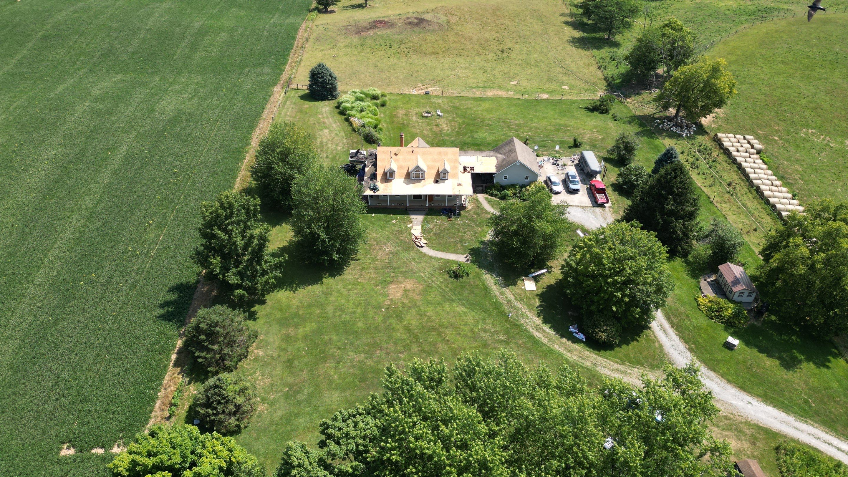 Residential Roofing Installation using ProVia Ironstone Slate Metal Roofing by RoofX 