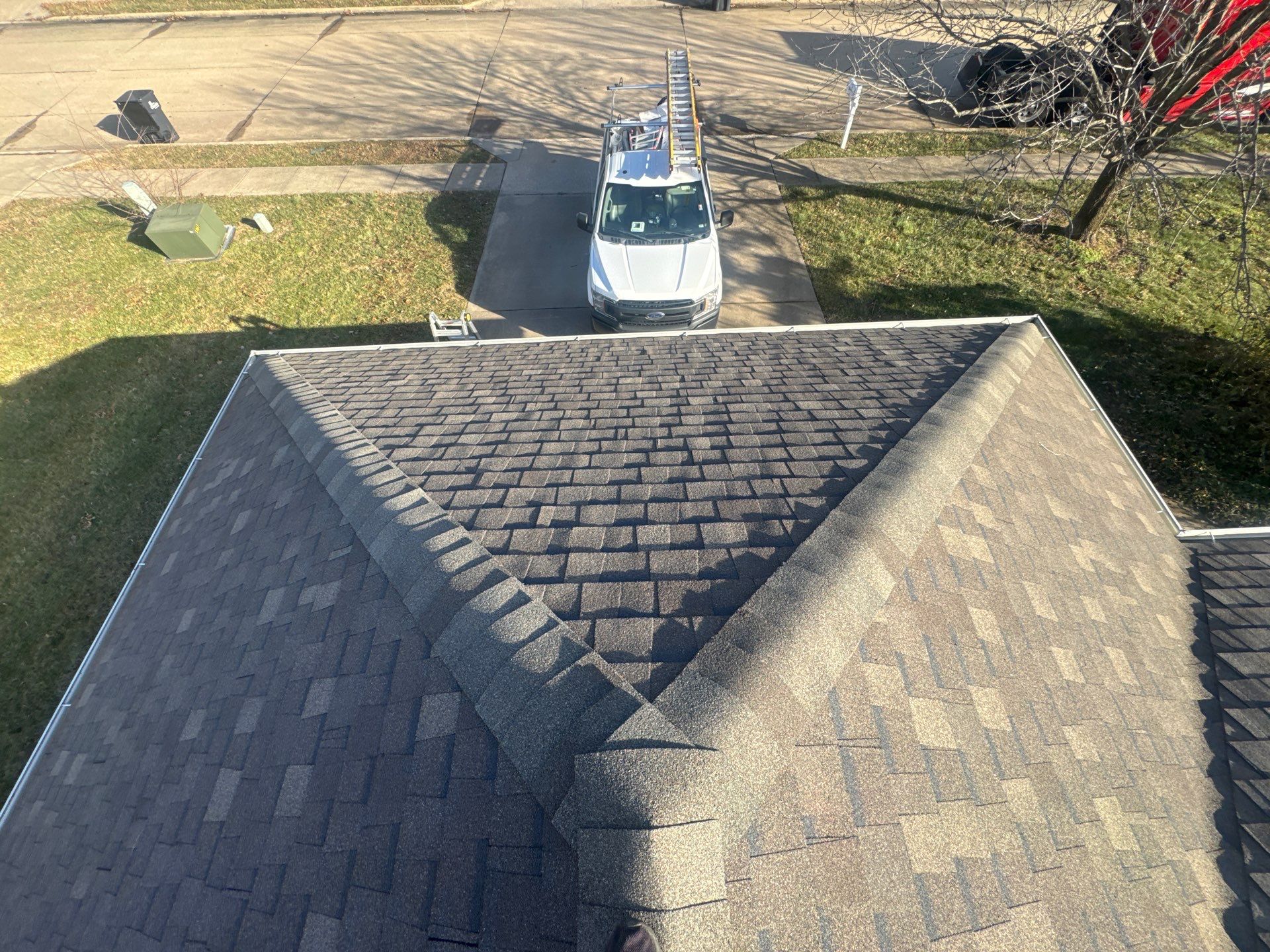 Residential Roofing Install - Atlas Pinnacle Pristine Shingles - Color Weathered Wood  by Titan Commercial & Residential Roofing 