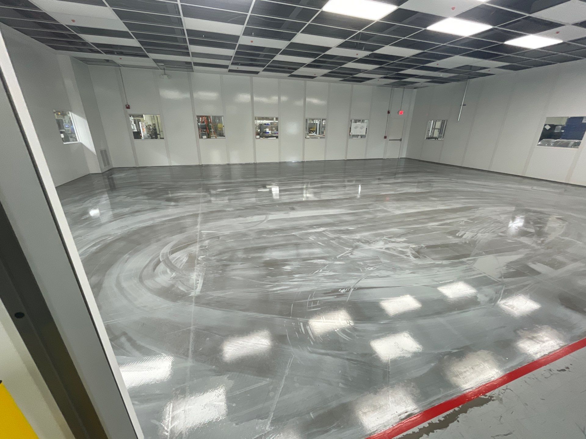 Precision ESD Epoxy Floor Installation – 1,800 Sq. Ft. Industrial Space by Gordon Painting