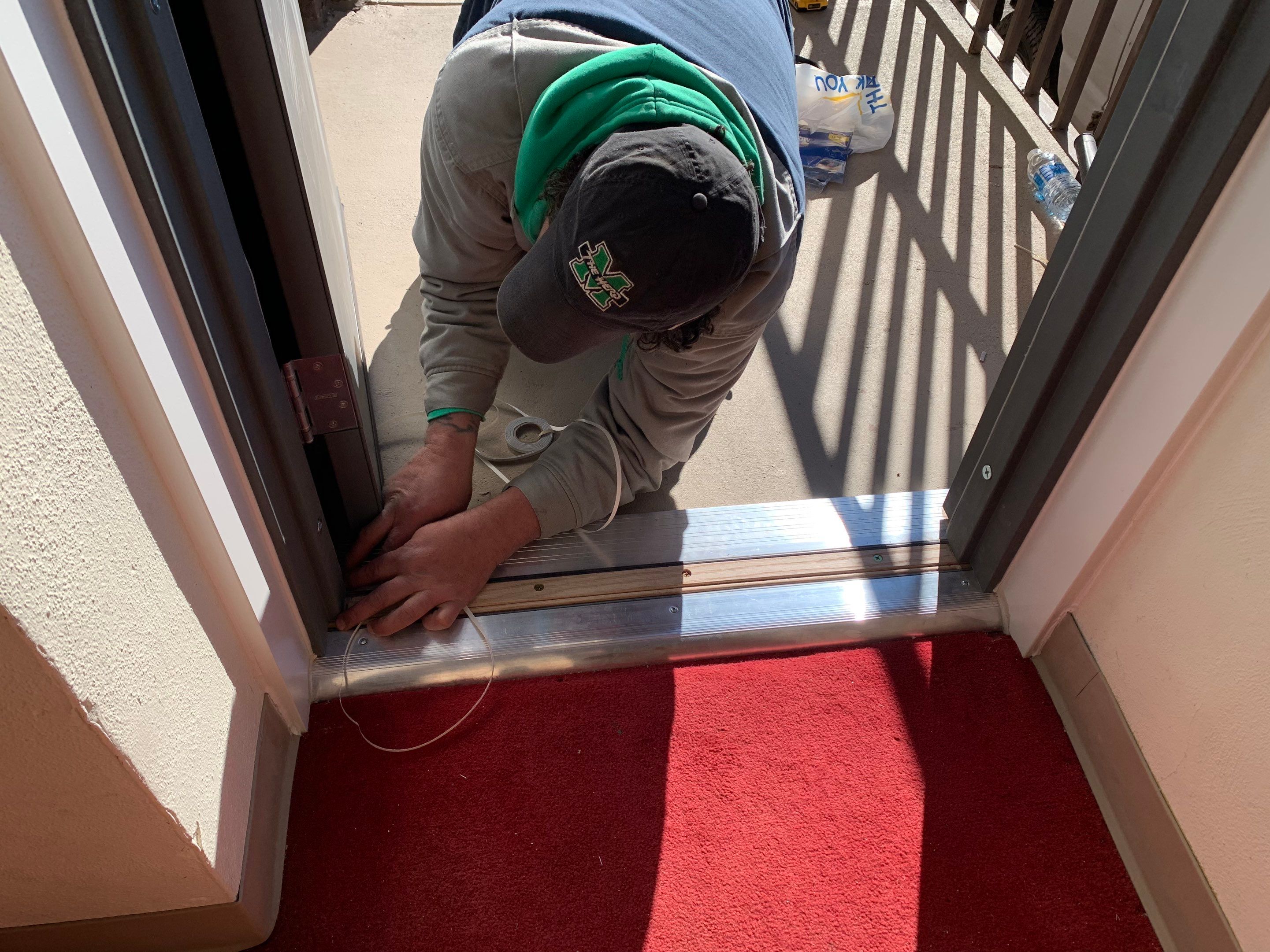 Exterior Commercial Steel Door by Secure Construction Company Inc