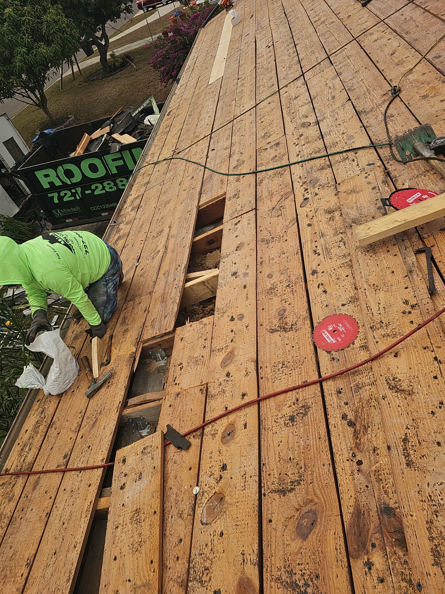 Project in St. Petersburg 33713 by Mitchell Roofing Company LLC 