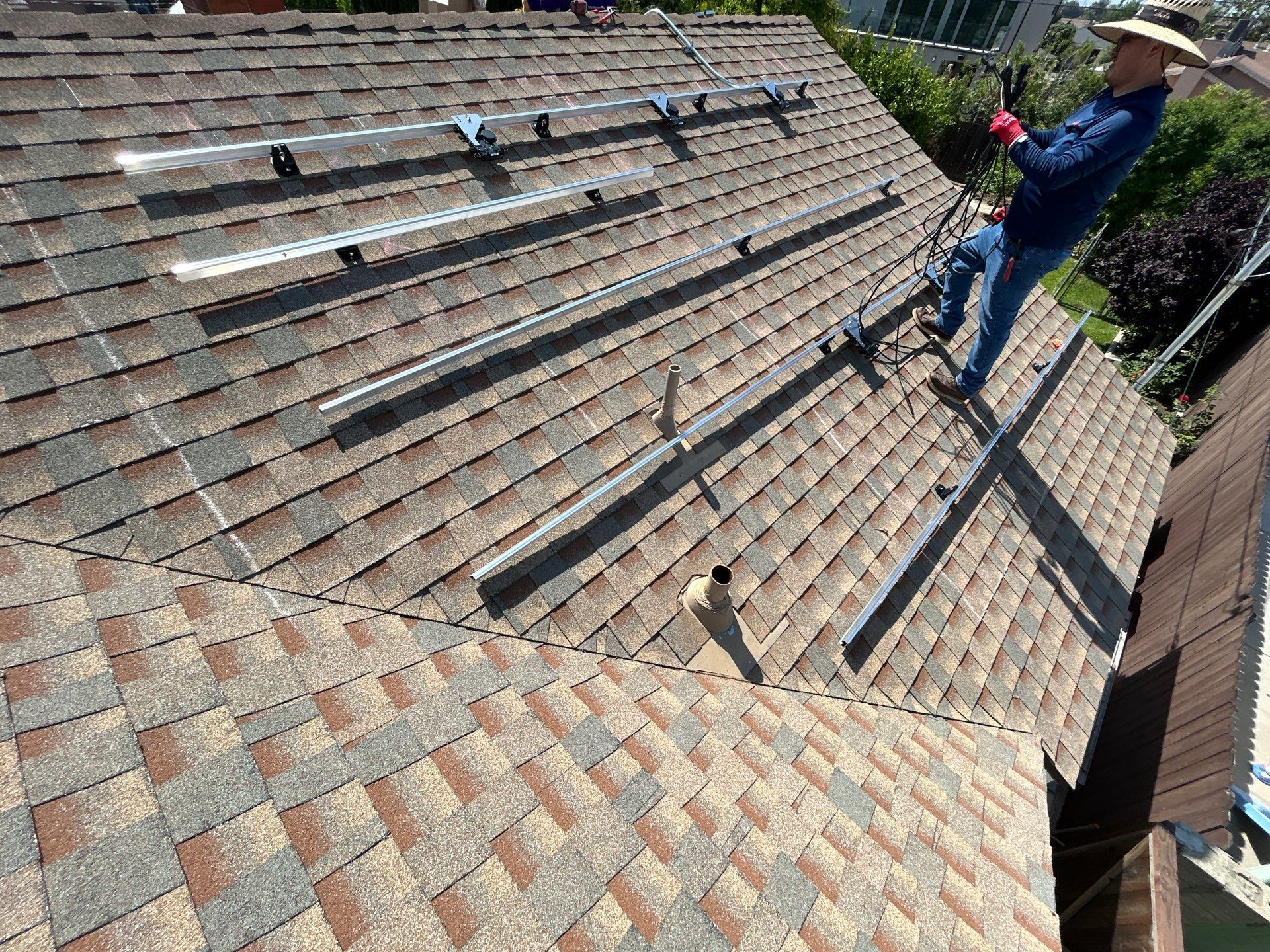 Solar System Installation on Los Angeles Residential Property by AWS Solar
