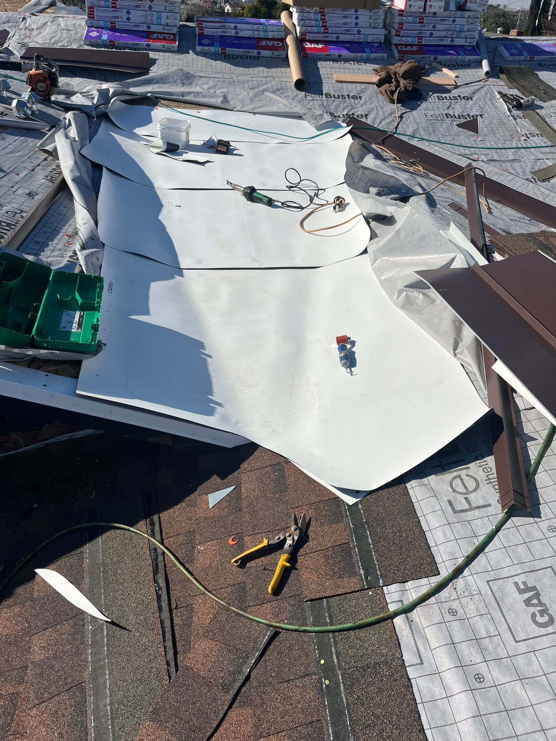 Roof Installation  by Grandmark Service Company