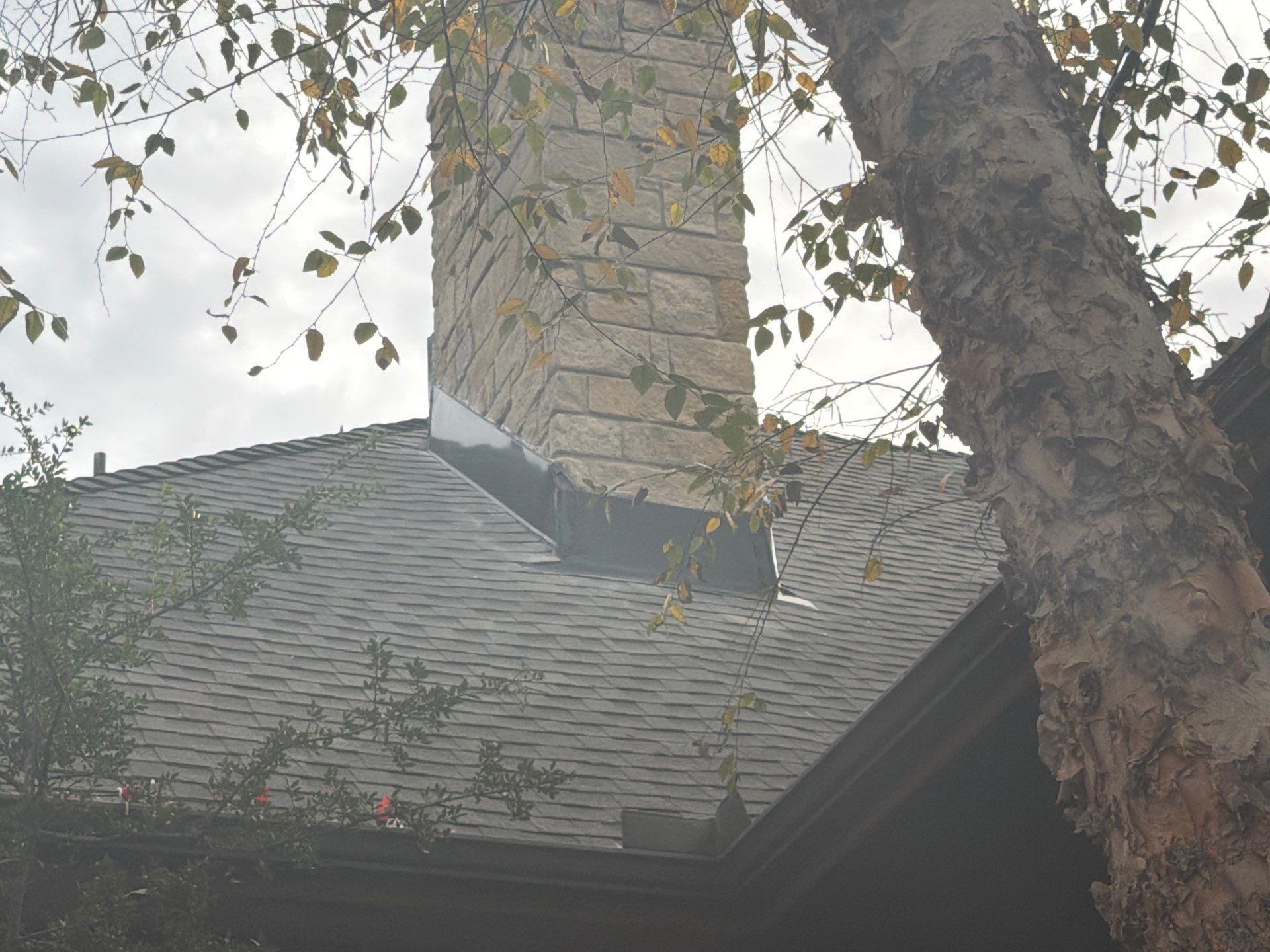 chimney flashing repair by McCann's Roofing and Construction