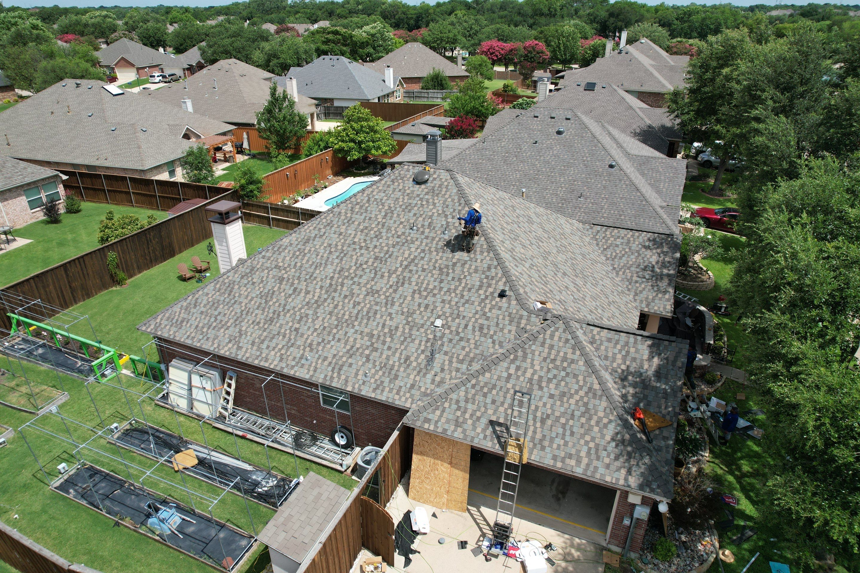 Project in Wylie by Zeus Exteriors